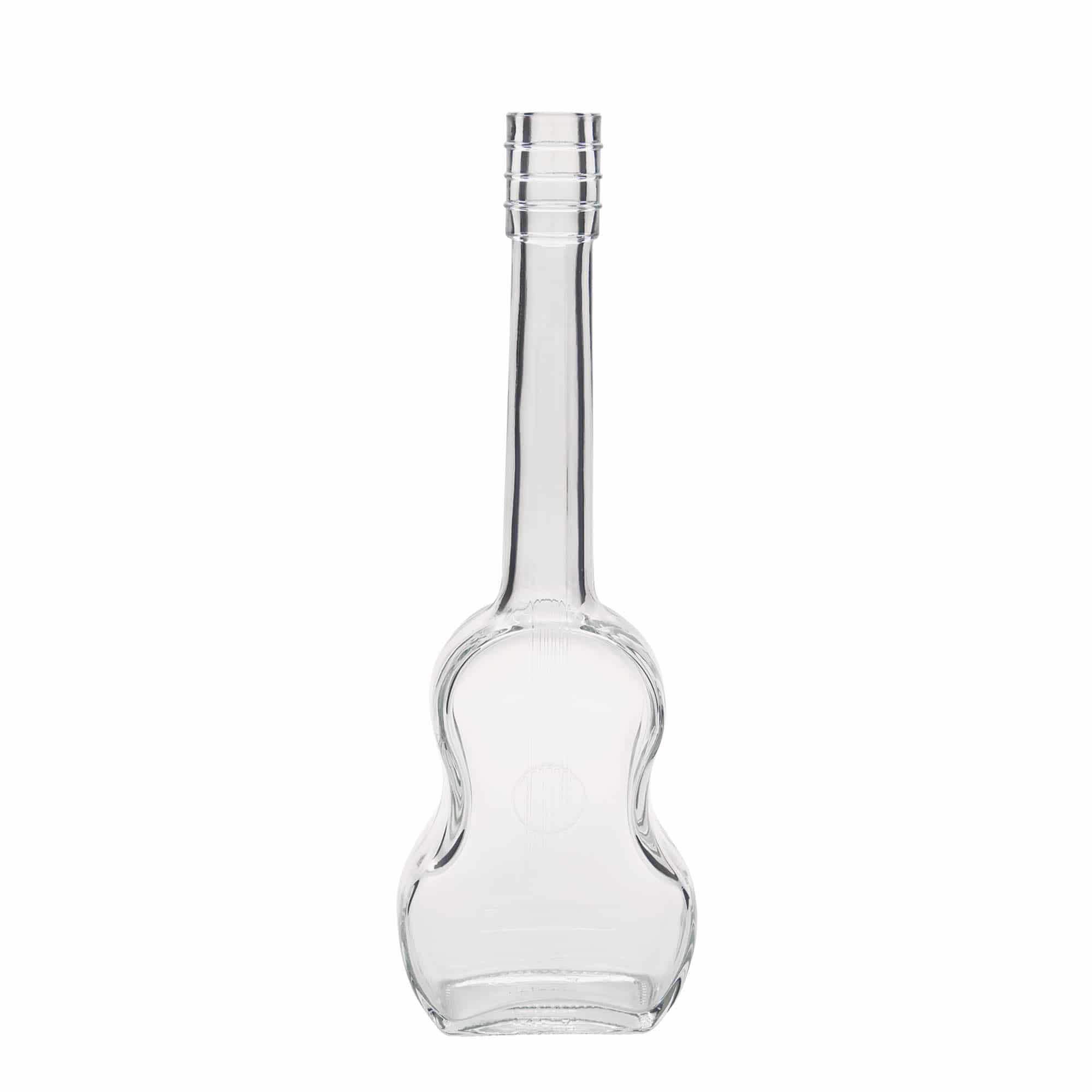 500 ml glazen fles 'Gitaar', opening: kurk