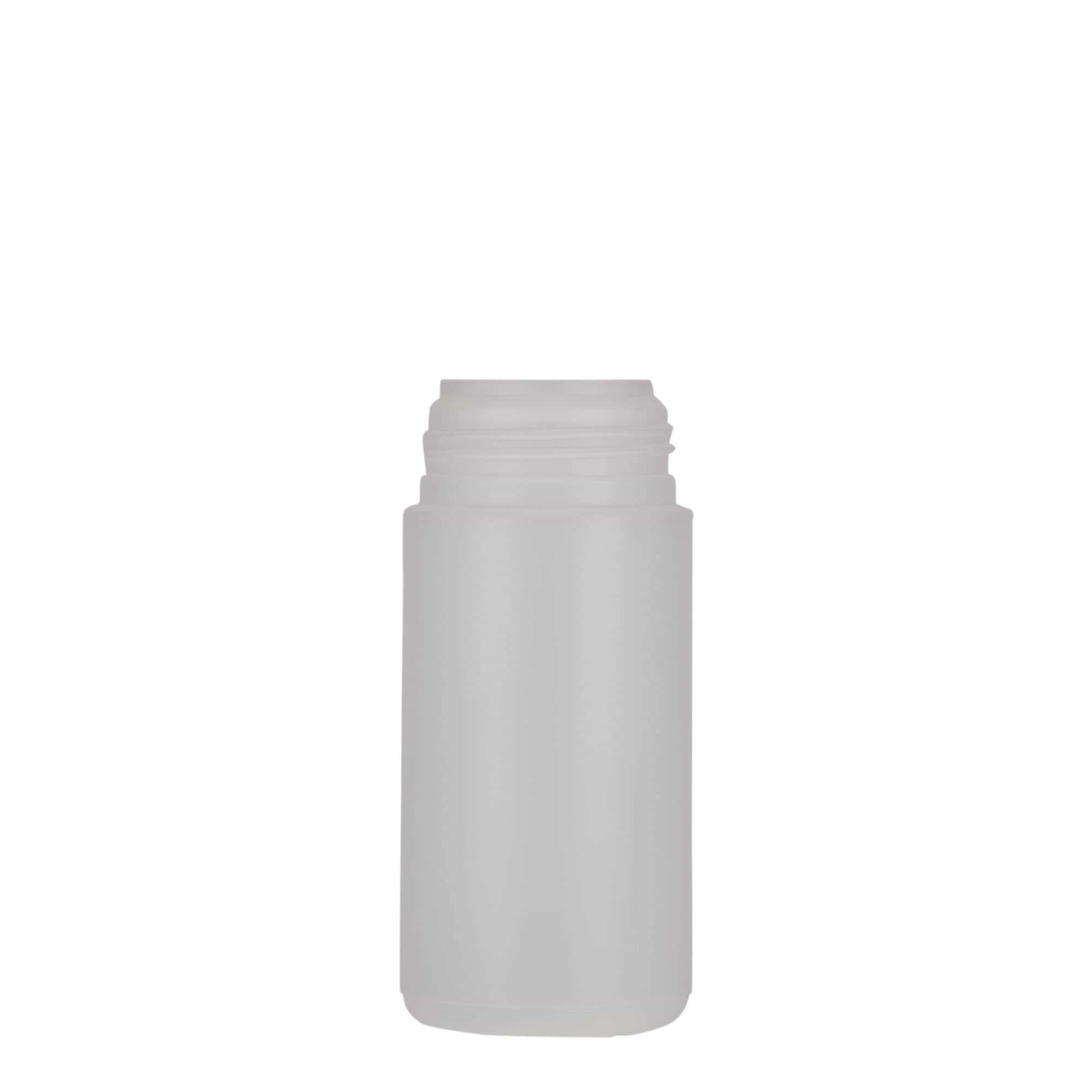 Pompflesje 'Foamer', 100 ml, PE-kunststof, naturel, monding: schroefsluiting