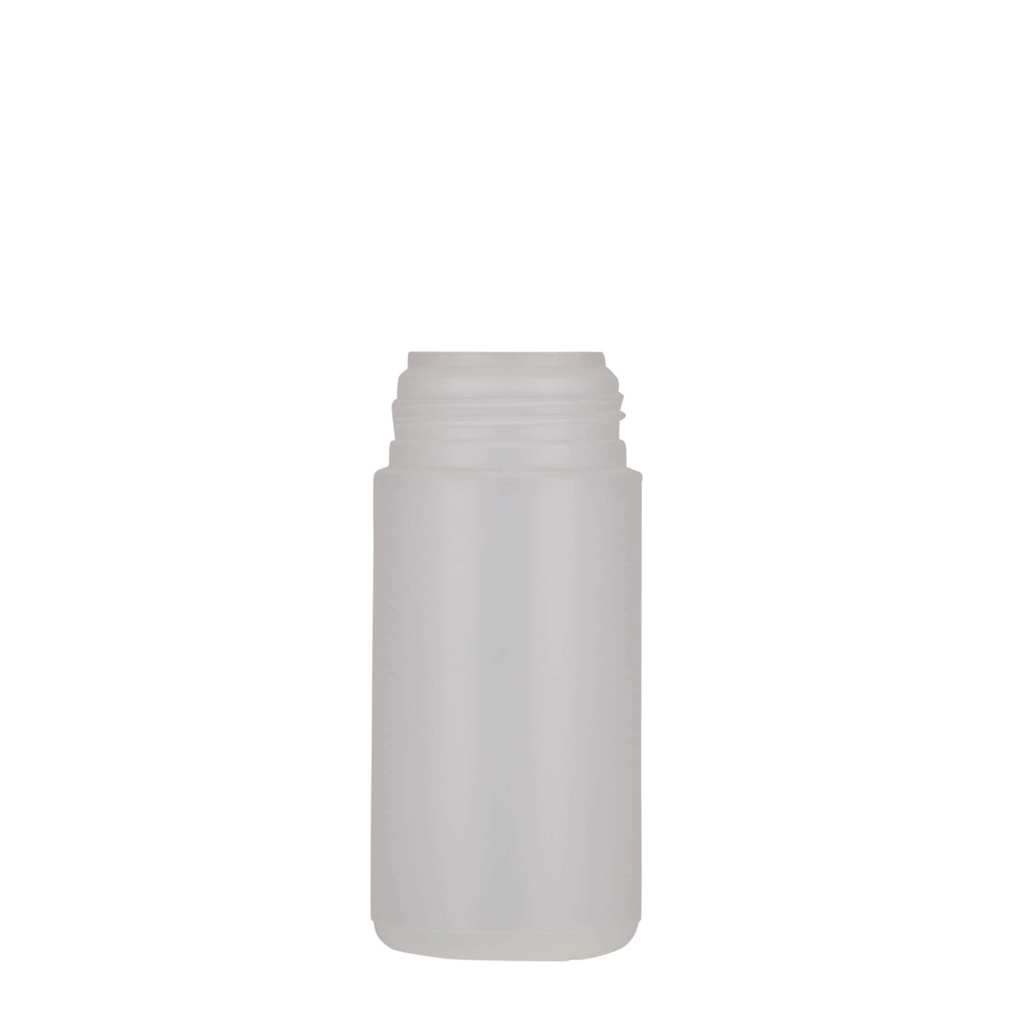 100 ml doseerfles 'Foamer', PE-kunststof, naturel, opening: schroefdop