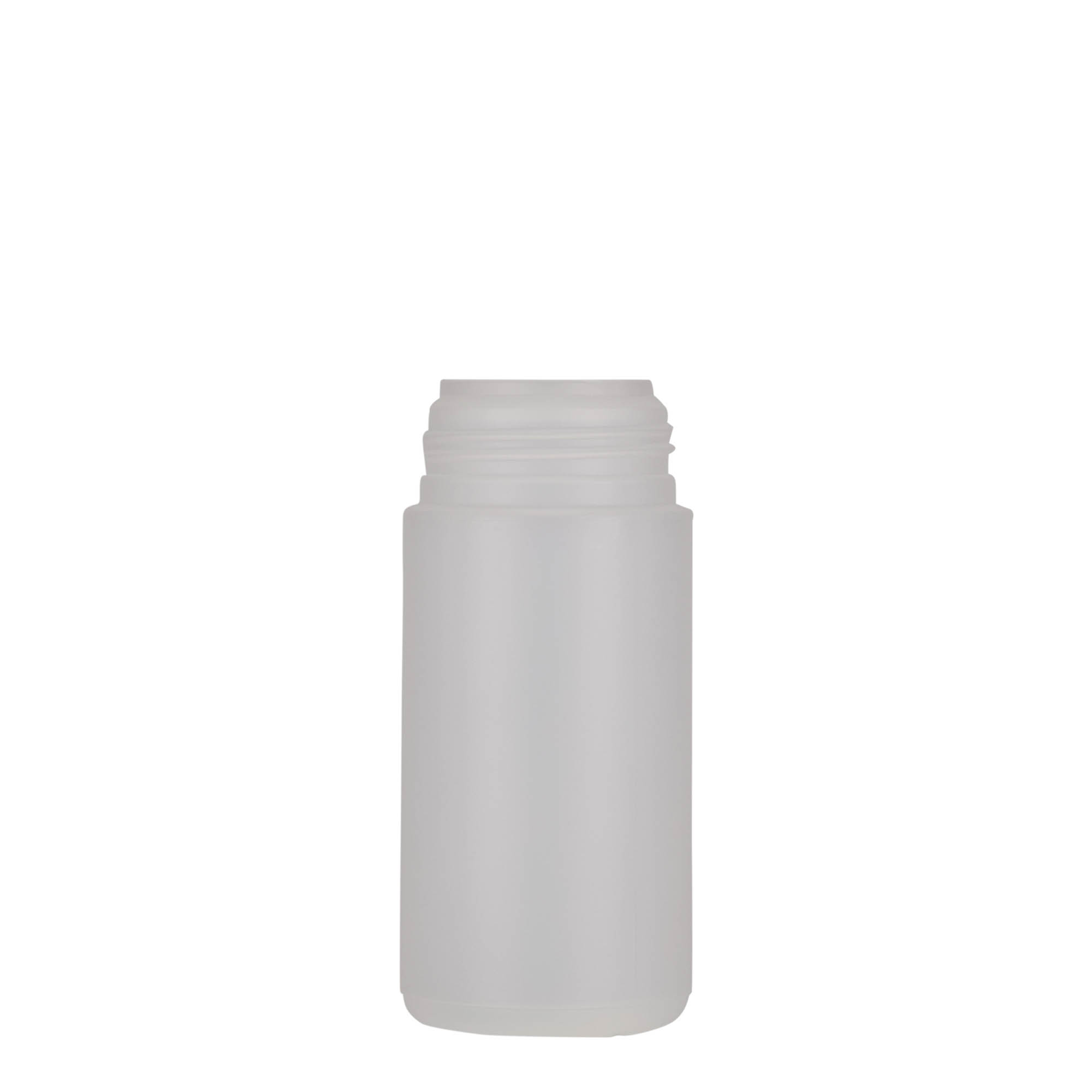 100 ml doseerfles 'Foamer', PE-kunststof, naturel, opening: schroefdop 100 ml doseerfles 'Foamer', PE-kunststof, naturel, opening: schroefdop