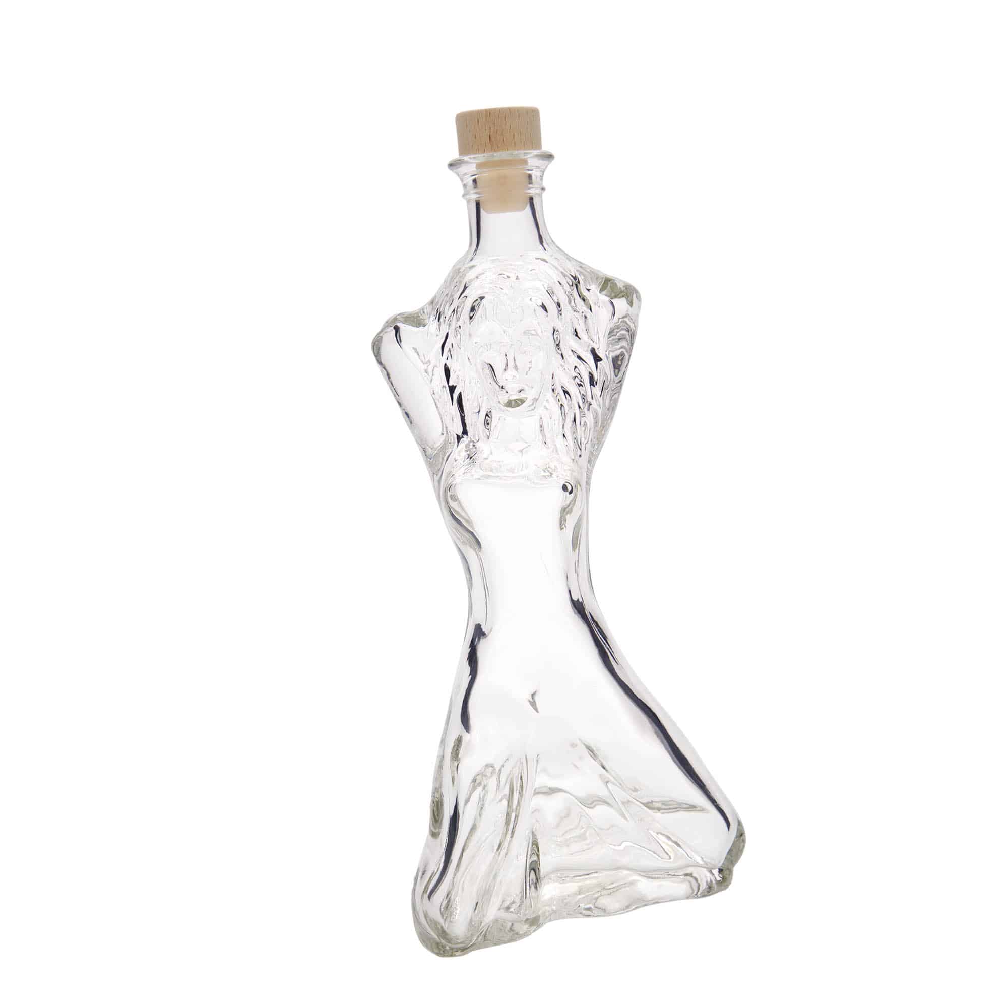 Glazen fles 'Lexy', 350 ml, monding: kurk