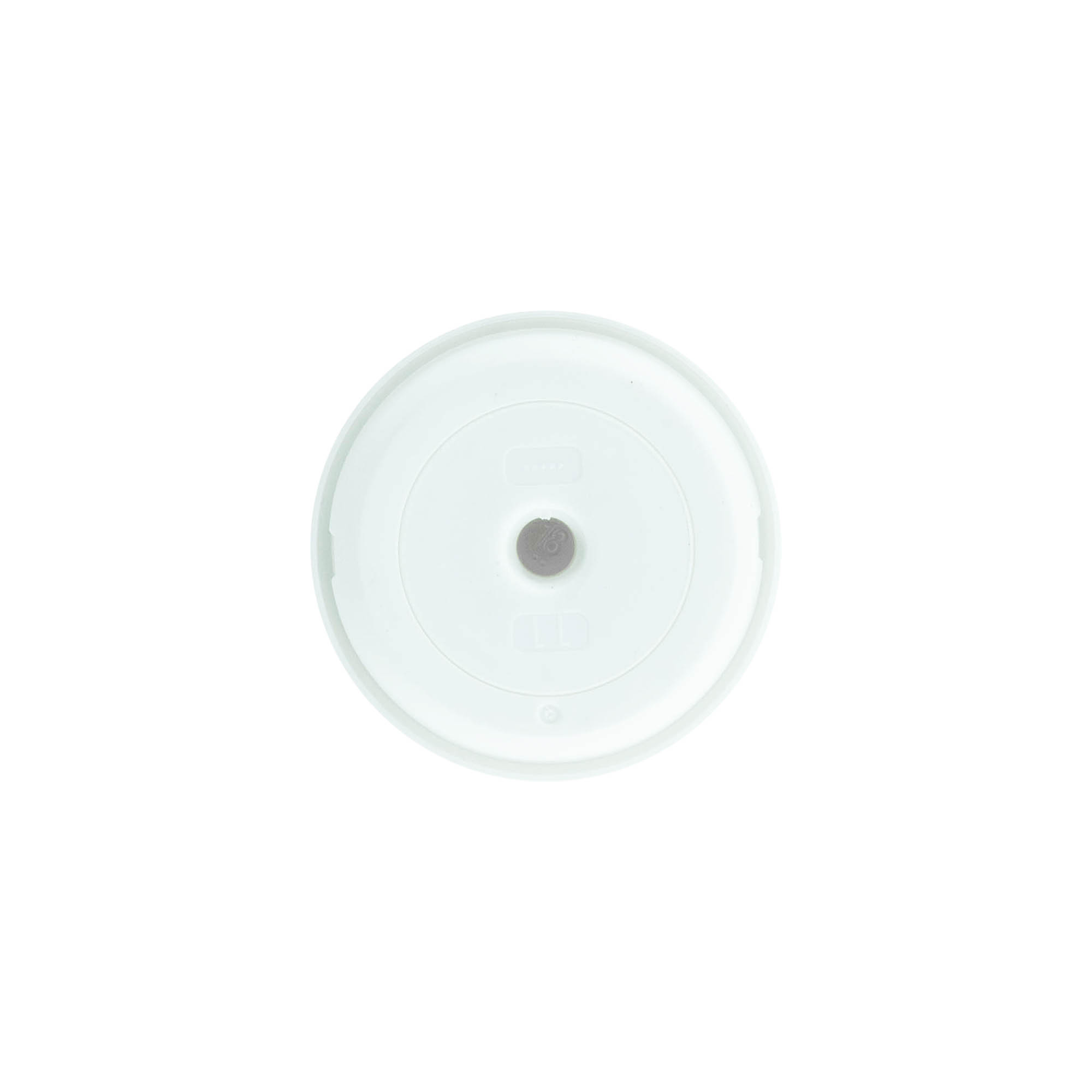 Airless Dispenser Pompkop 'Mezzo', PP-kunststof, zilver