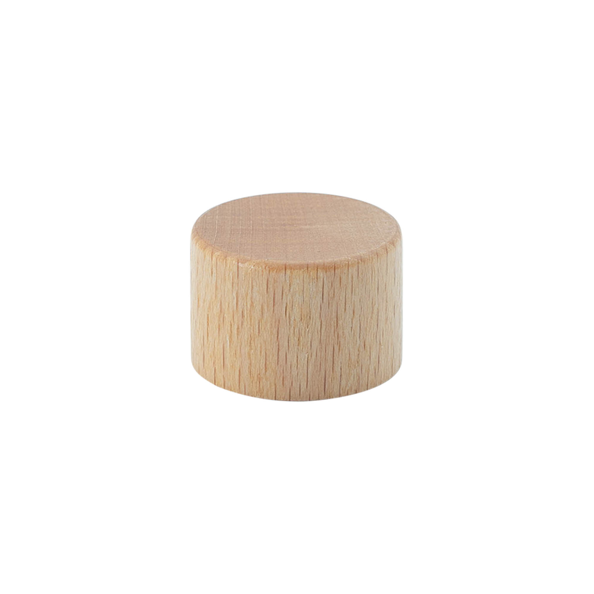 Schroefdop, metaal-hout, houtkleurig, voor monding: PP 28