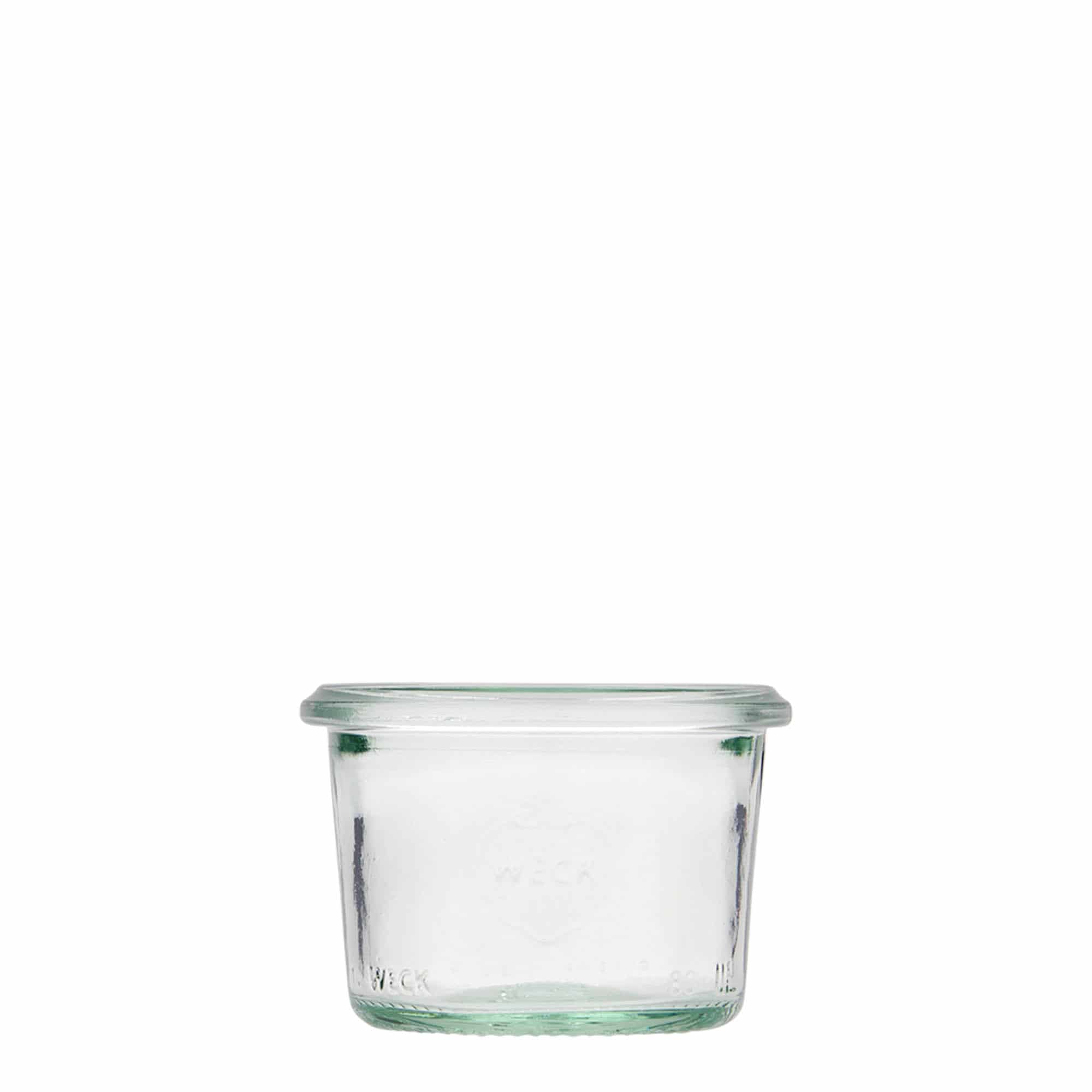 WECK-stortglas, 80 ml, monding: ronde rand WECK-stortglas, 80 ml, monding: ronde rand