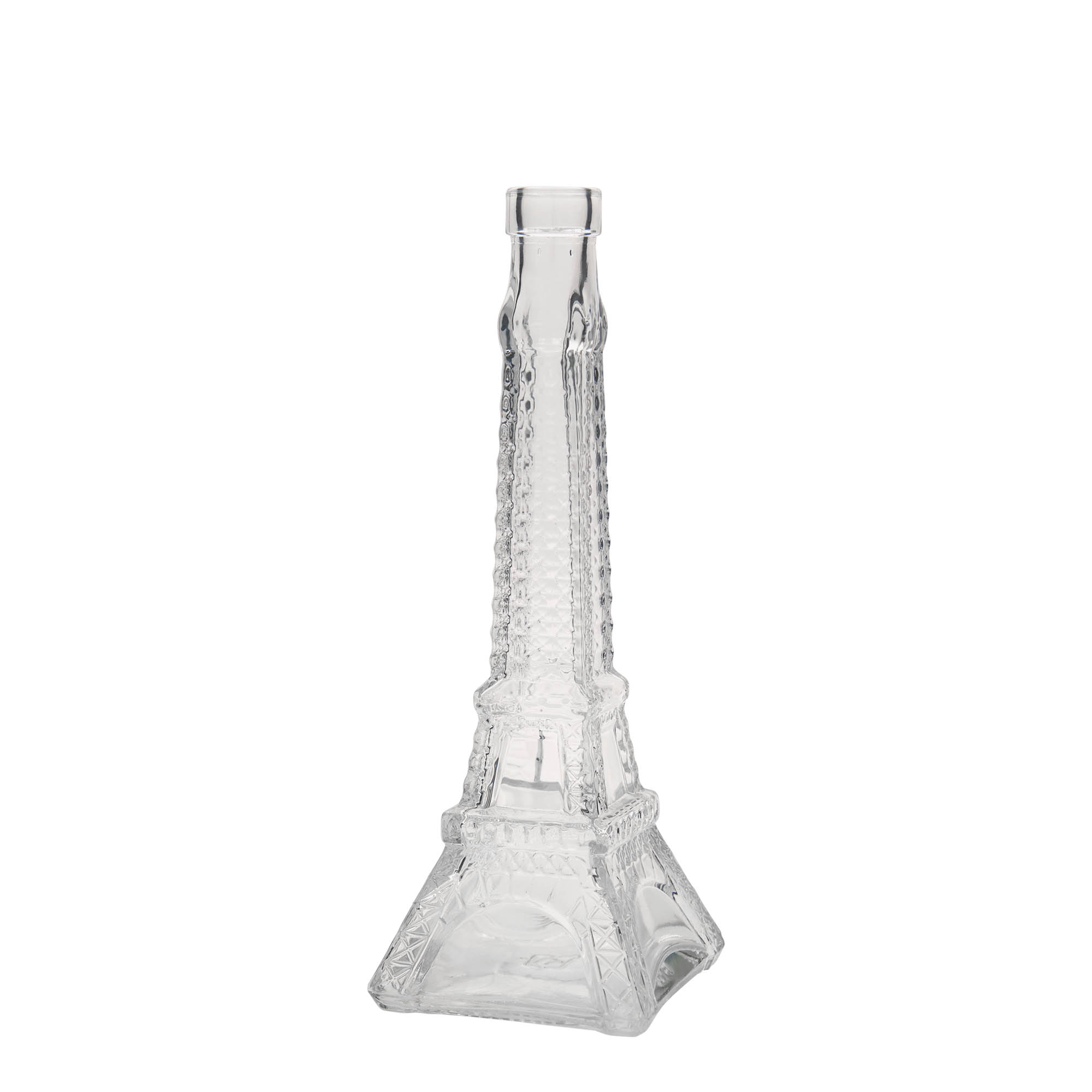 200 ml glazen fles 'Eiffeltoren', opening: kurk 200 ml glazen fles 'Eiffeltoren', opening: kurk