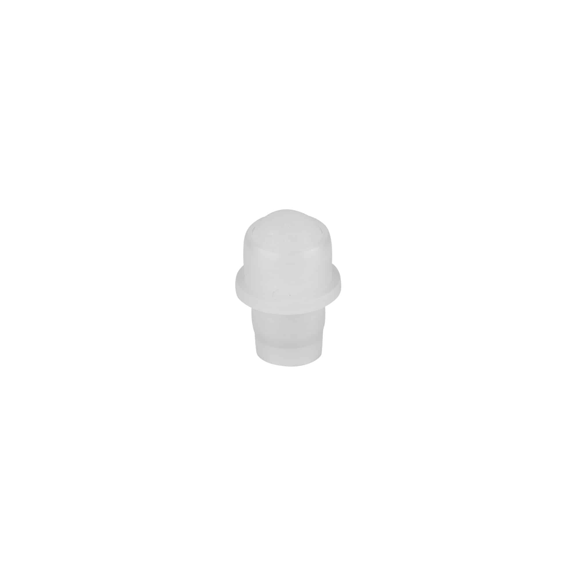 Dop voor 10 ml roll-on fles, LDPE kunststof, naturel