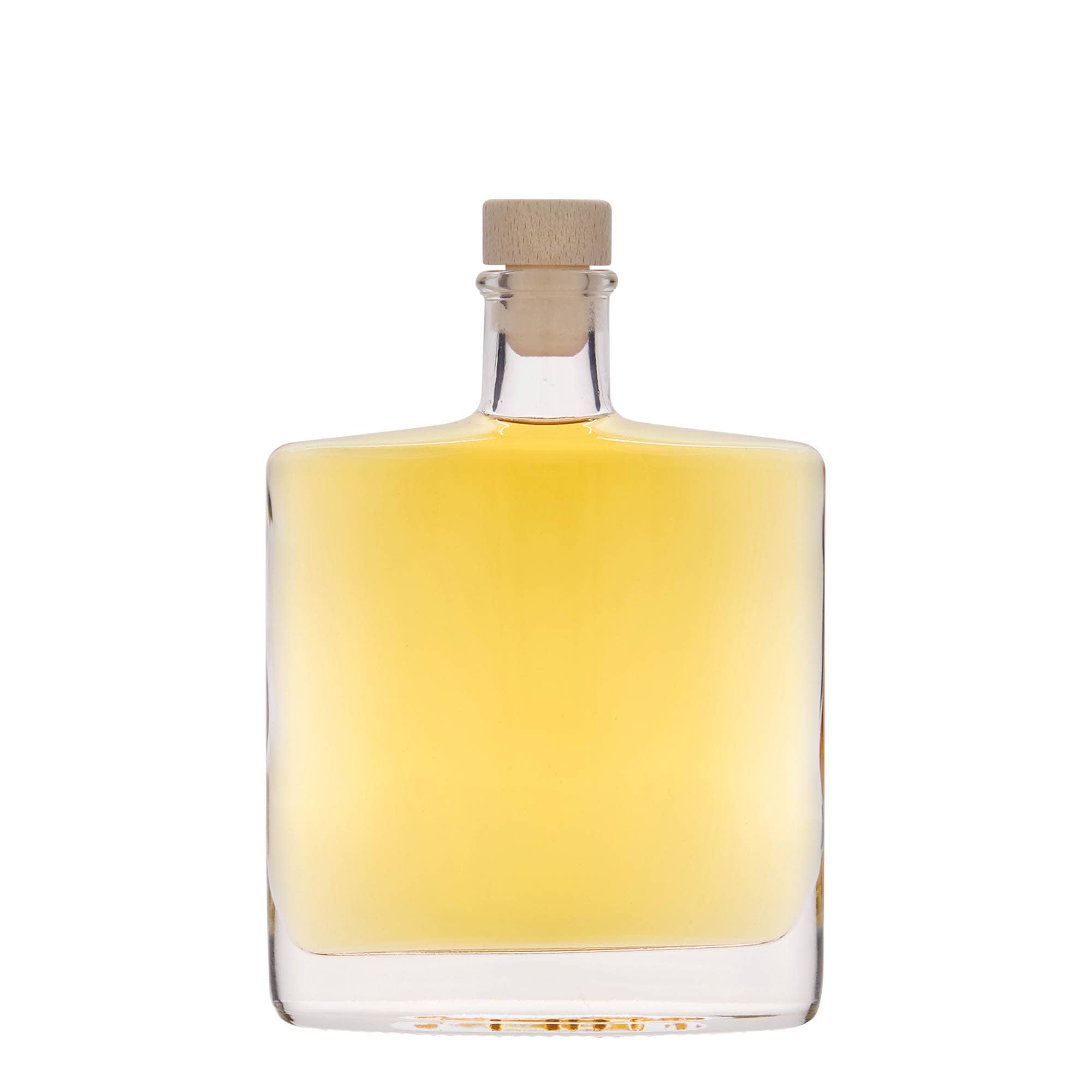 350 ml glazen fles 'Zorbas', ovaal, opening: kurk