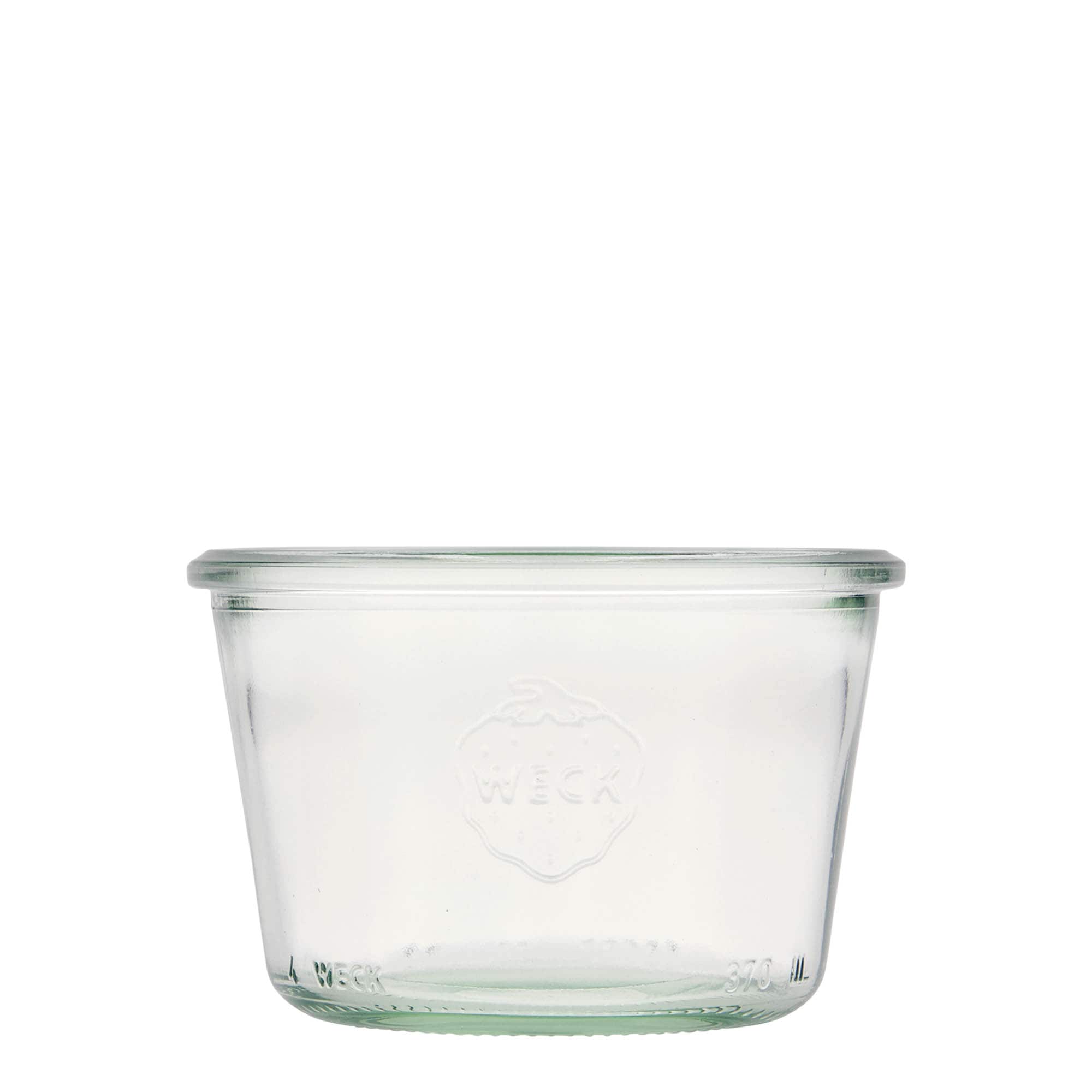 370 ml WECK-stortglas, opening: ronde rand