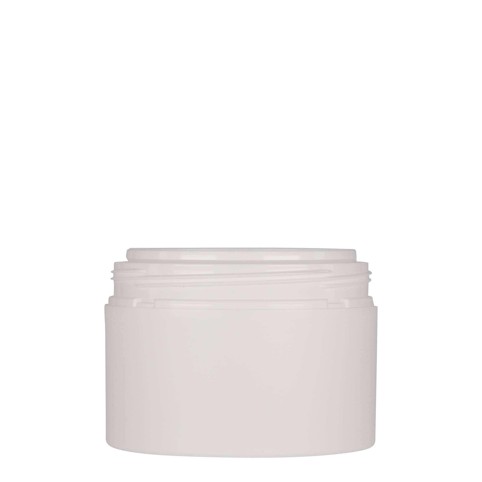 250 ml kunststofbus 'Antonella', PP, wit, opening: schroefdop