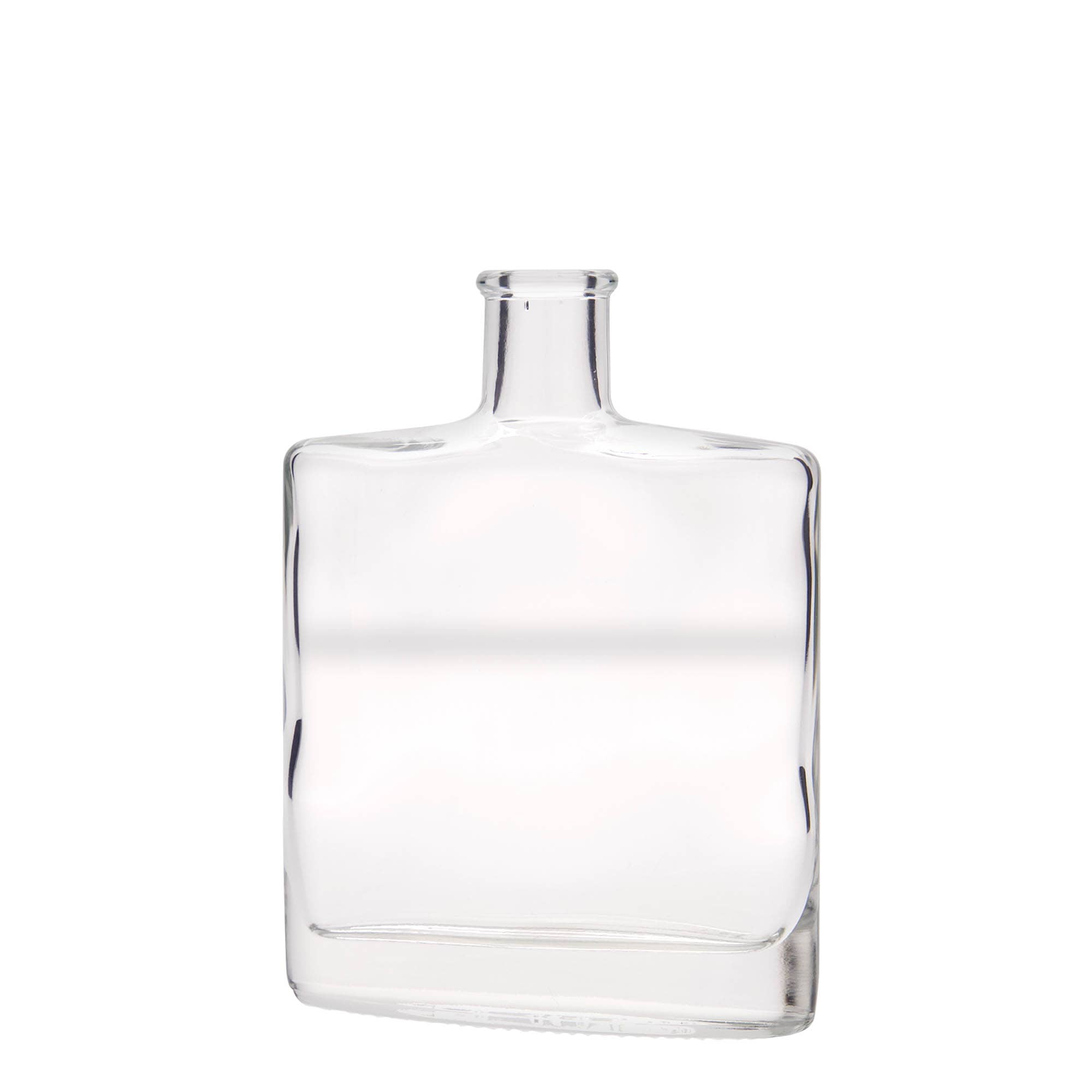 350 ml glazen fles 'Zorbas', ovaal, opening: kurk
