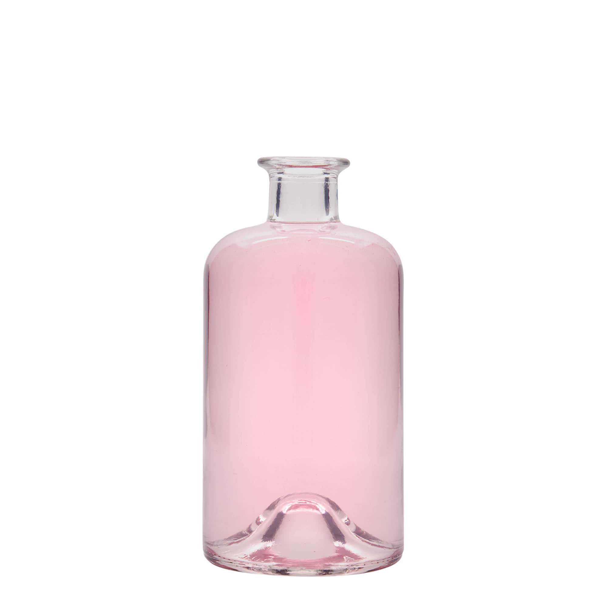 500 ml glazen fles apotheker 'Dokter', opening: kurk 500 ml glazen fles apotheker 'Dokter', opening: kurk