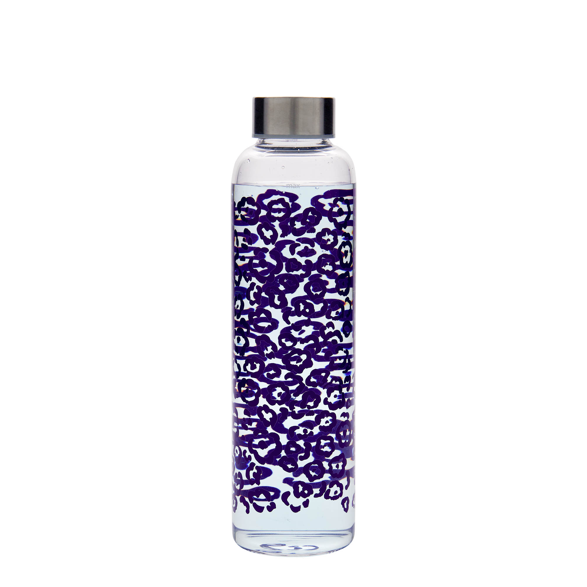 500 ml drinkfles 'Perseus - Paarse bloemen', opening: schroefdop 500 ml drinkfles 'Perseus - Paarse bloemen', opening: schroefdop