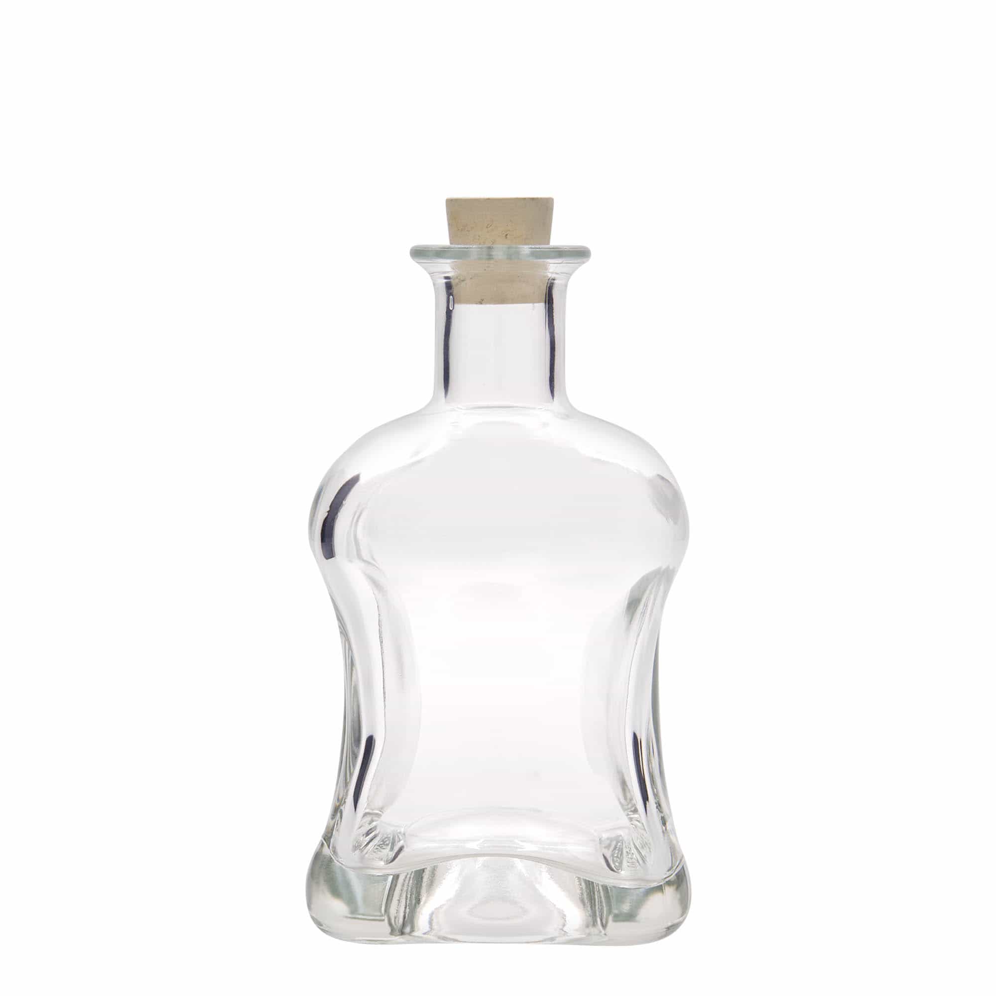 500 ml glazen fles 'Dublin', vierkant, opening: kurk