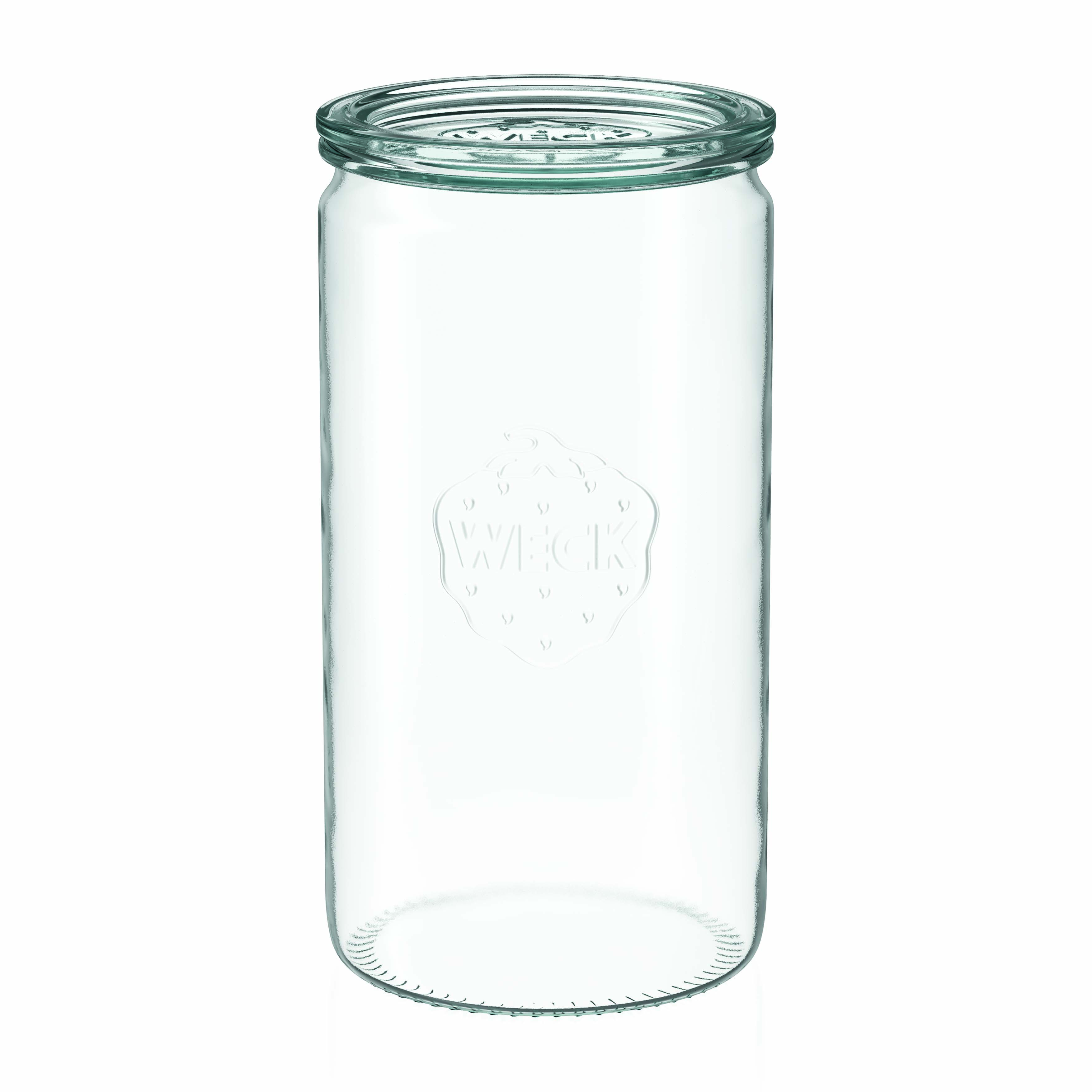1.575 ml WECK-cilinderglas, monding: ronde rand 1.575 ml WECK-cilinderglas, monding: ronde rand