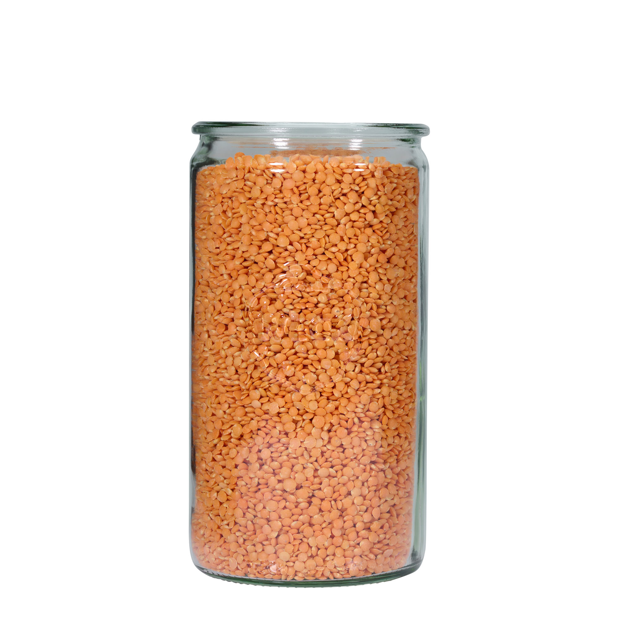 1.575 ml WECK-cilinderglas, monding: ronde rand