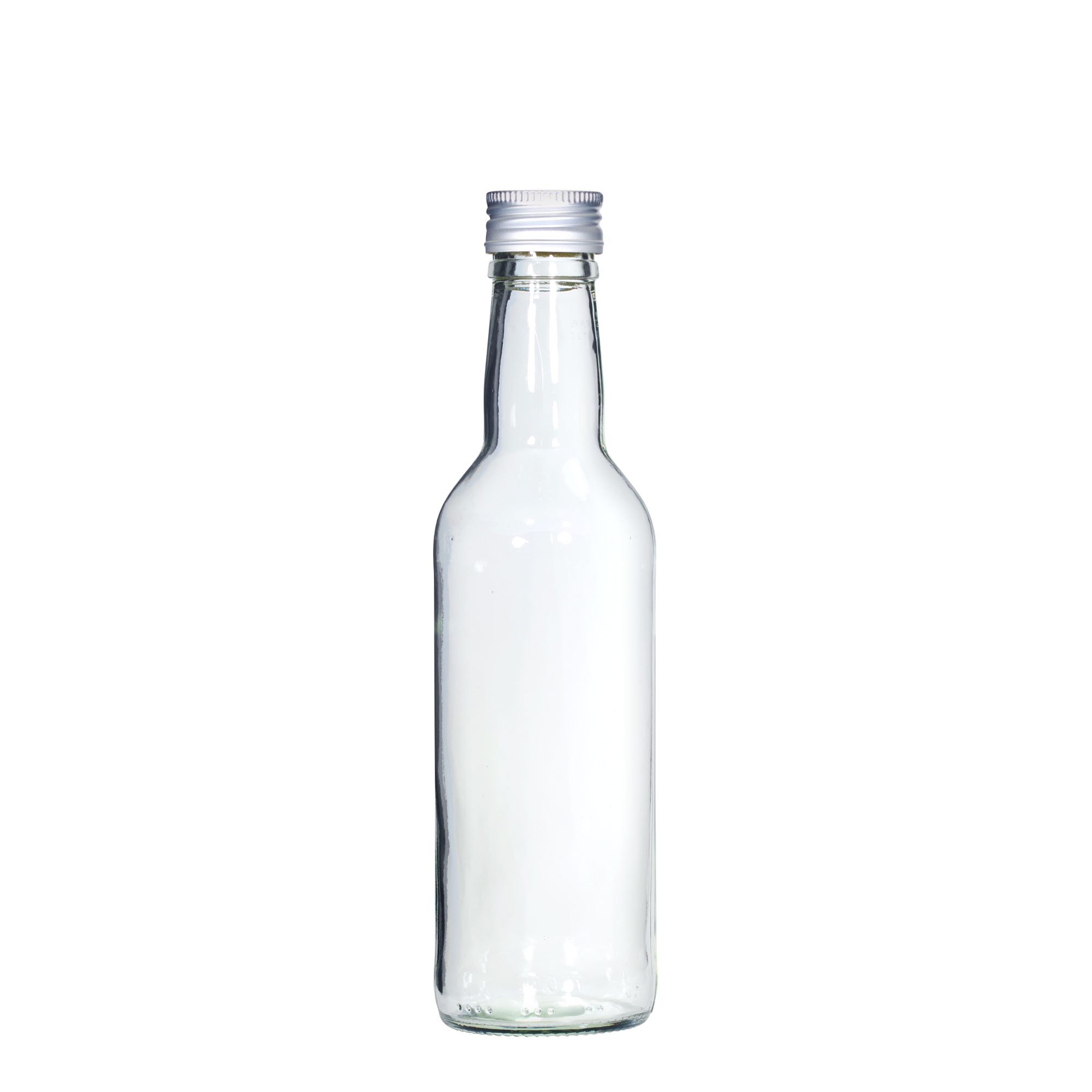 350 ml universele fles, glas, mondstuk: PP 31,5