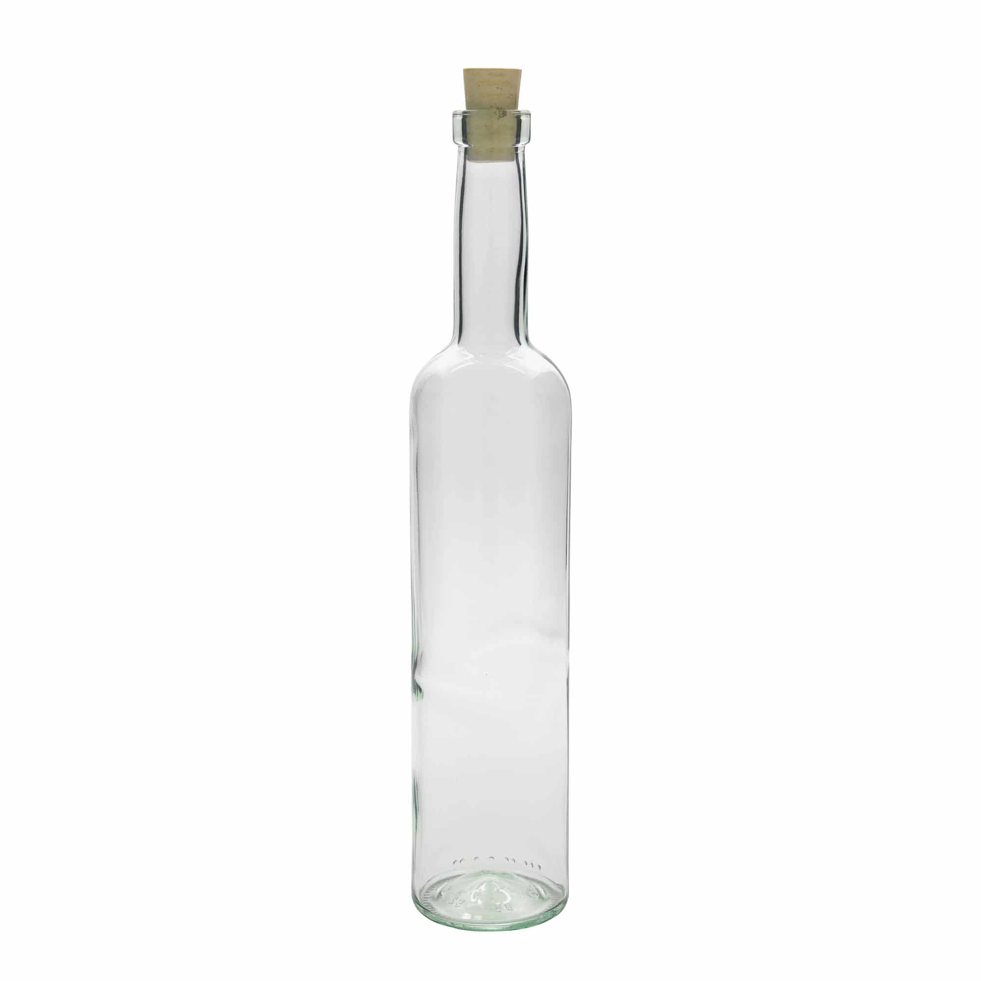 500 ml glazen fles 'Bordeaux', hals: kurk