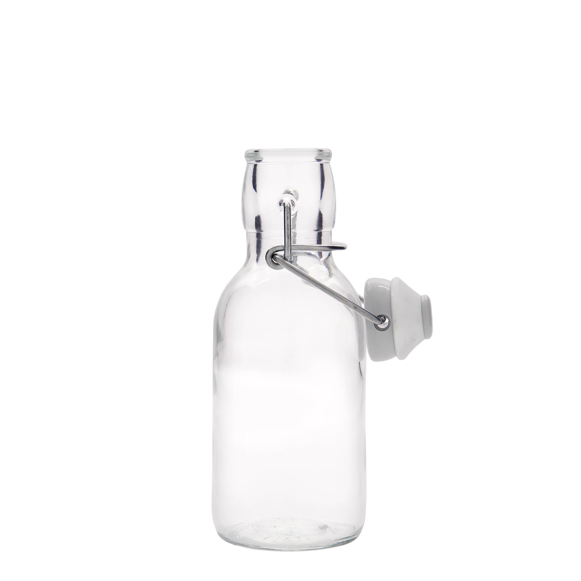 250 ml glazen fles 'Emilia', hals: beugelstop 250 ml glazen fles 'Emilia', hals: beugelstop