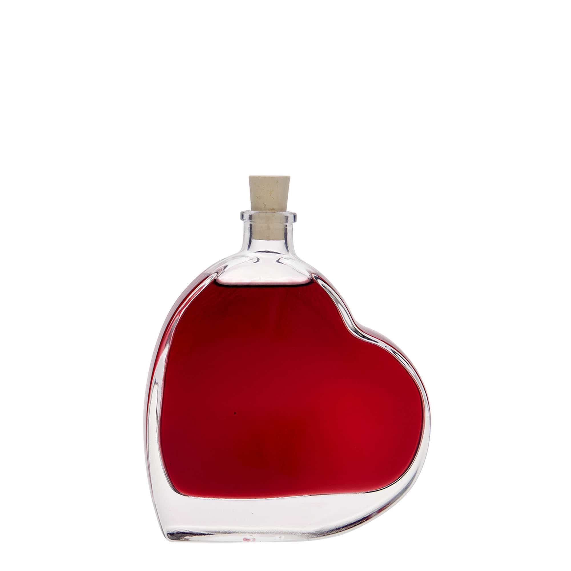 Glazen fles 'Passion', 100 ml, monding: kurk