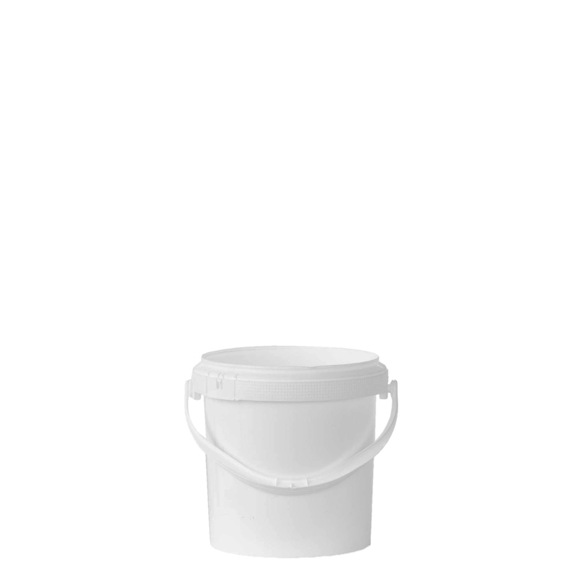 1,8 l emmer, PP-kunststof, wit