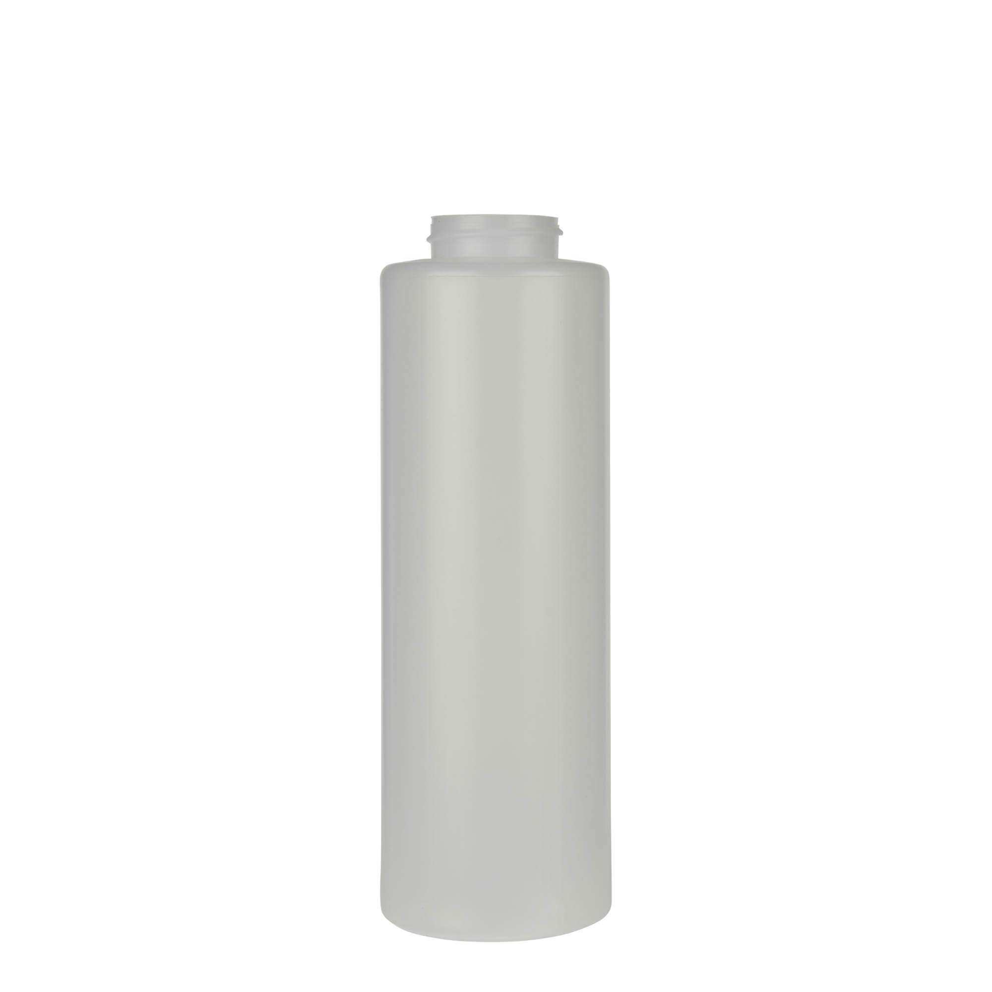 Sausfles, 500 ml, LDPE-kunststof, naturel, monding: 38/400