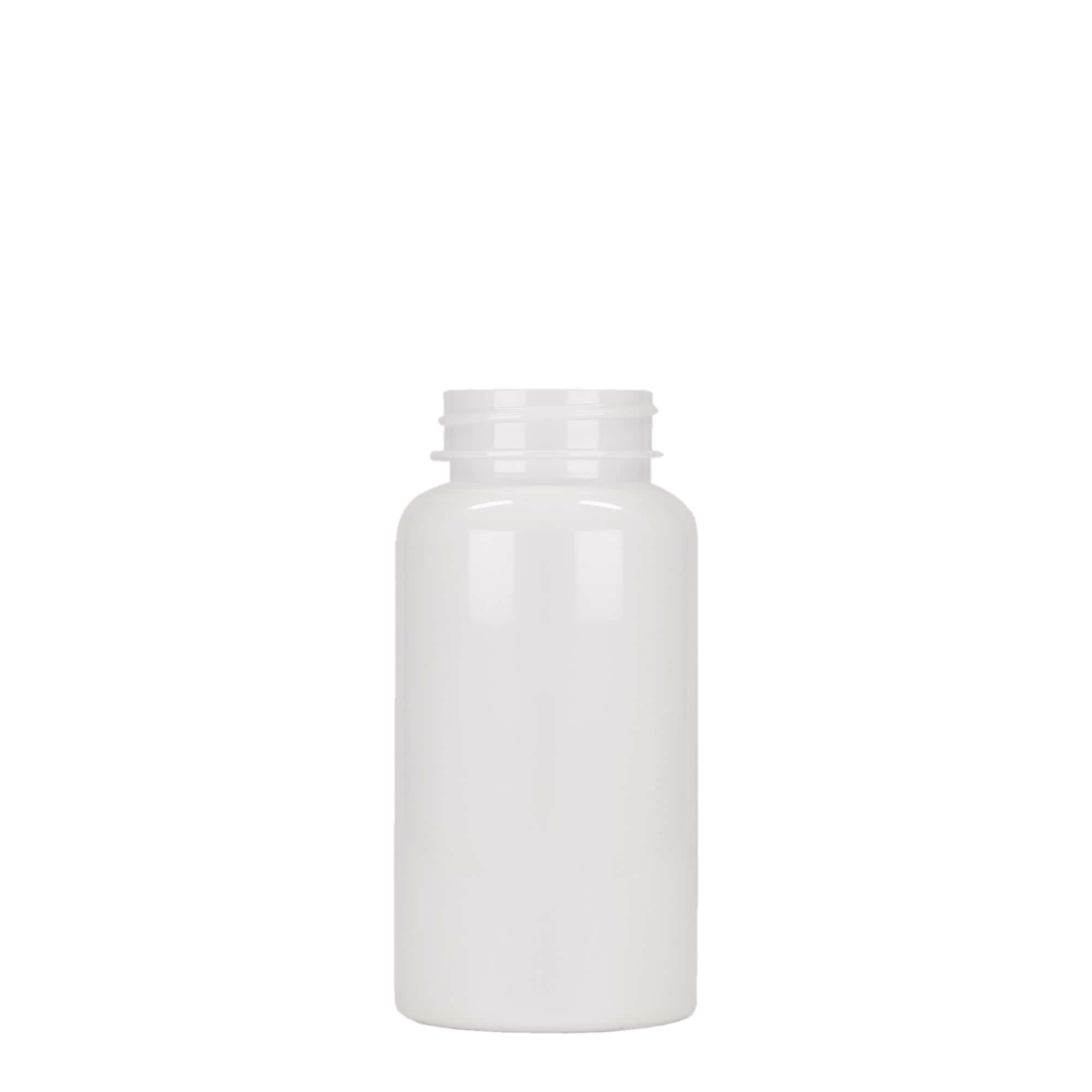150 ml PET-verpakking, kunststof, wit, opening: 38/400