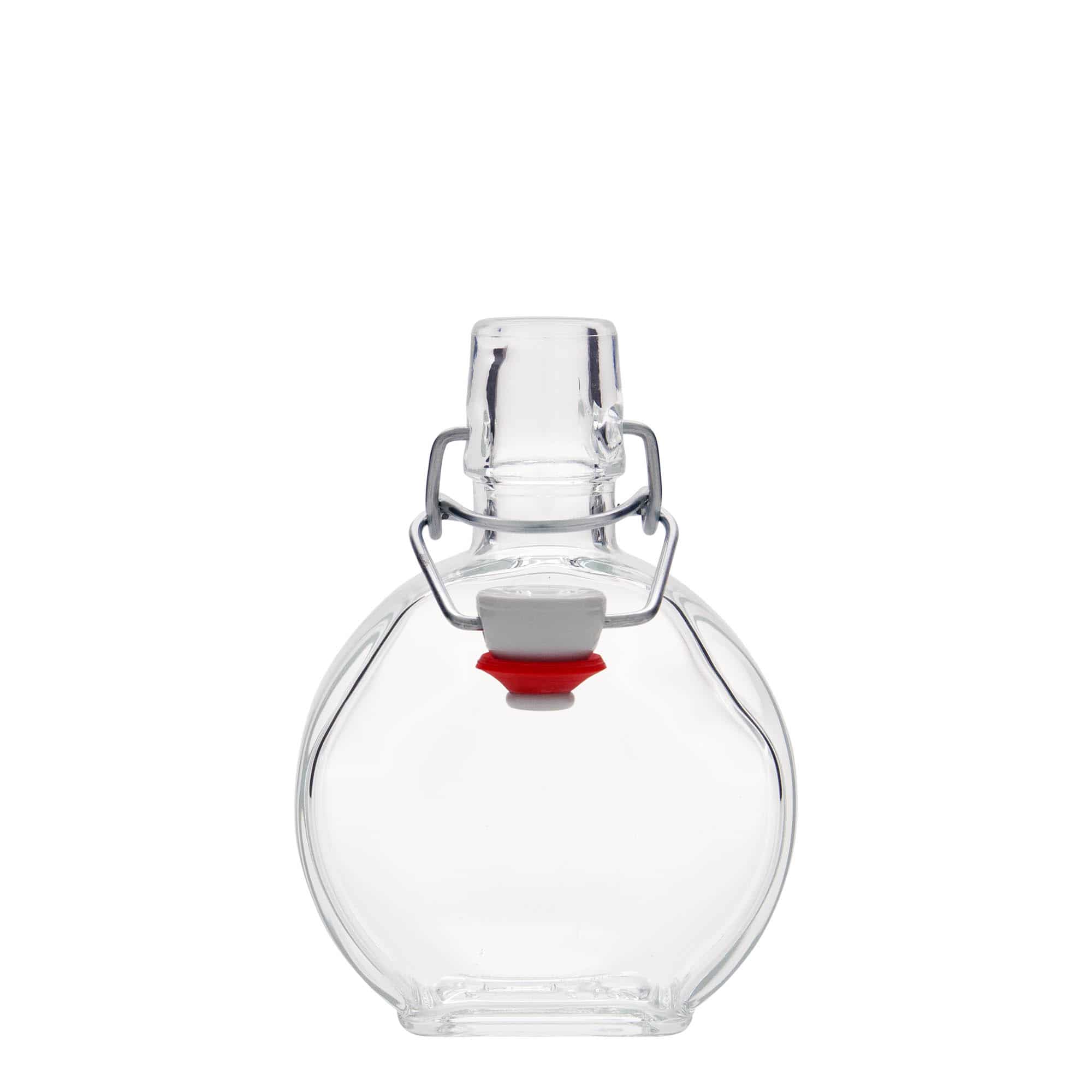 200 ml glazen fles 'Sensatione', rechthoekig, opening: beugelstop 200 ml glazen fles 'Sensatione', rechthoekig, opening: beugelstop