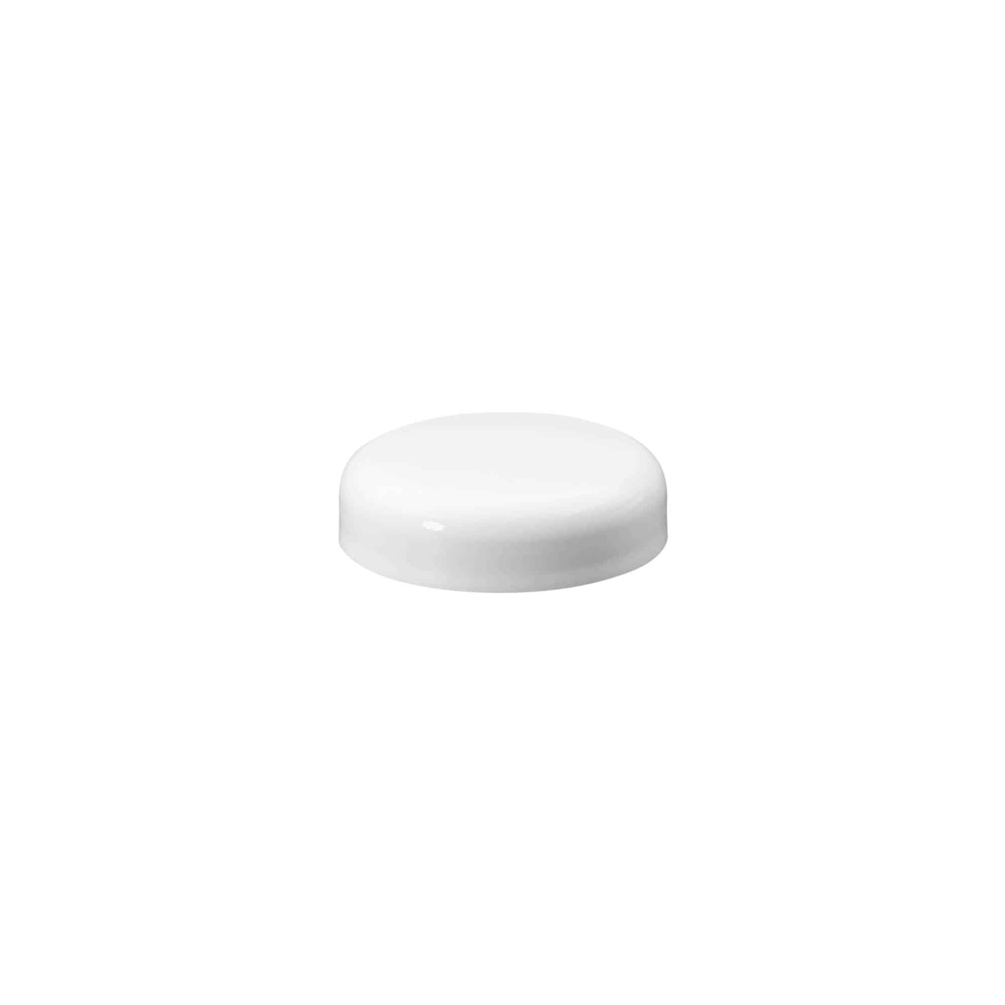 Schroefsluiting voor 'Bianca' 30 ml, PP-kunststof, wit Schroefsluiting voor 'Bianca' 30 ml, PP-kunststof, wit