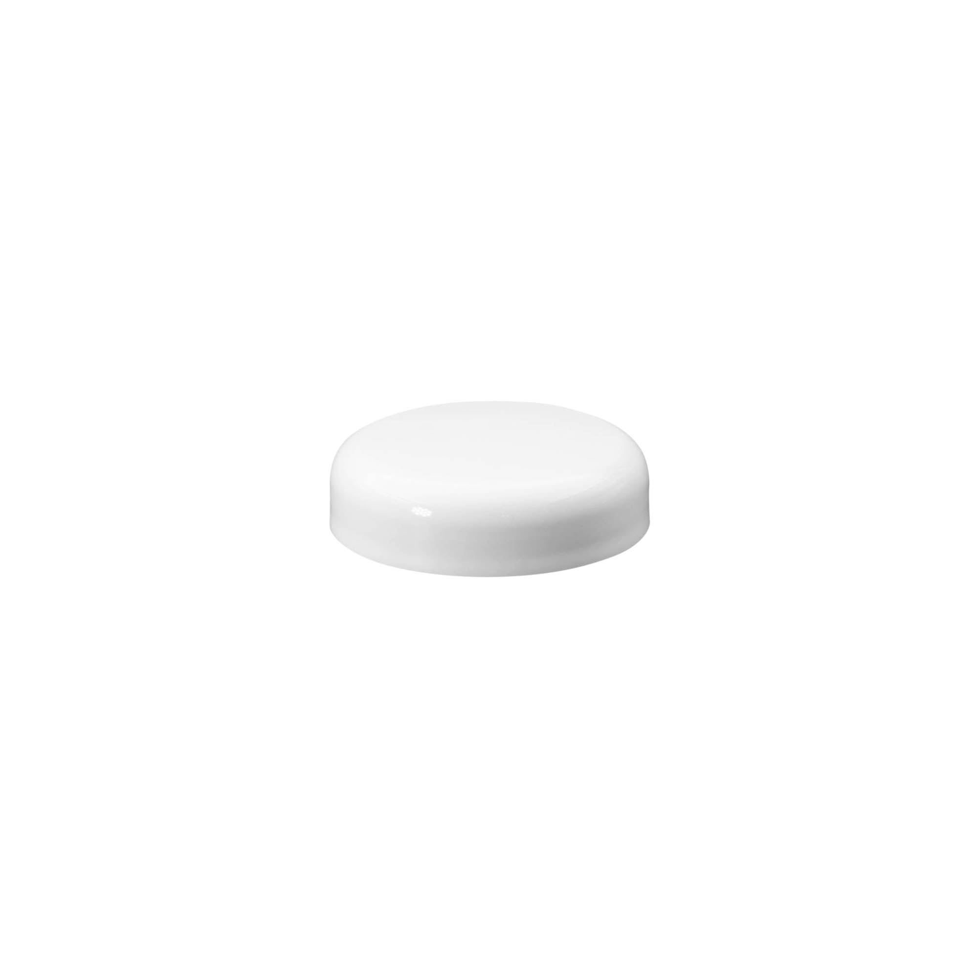 Schroefdop voor 30 ml 'Bianca', PP-kunststof, wit