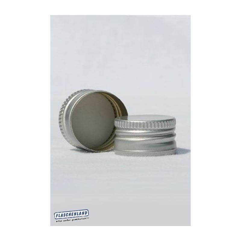Schroefsluiting, metaal, zilver, voor monding: PP 18