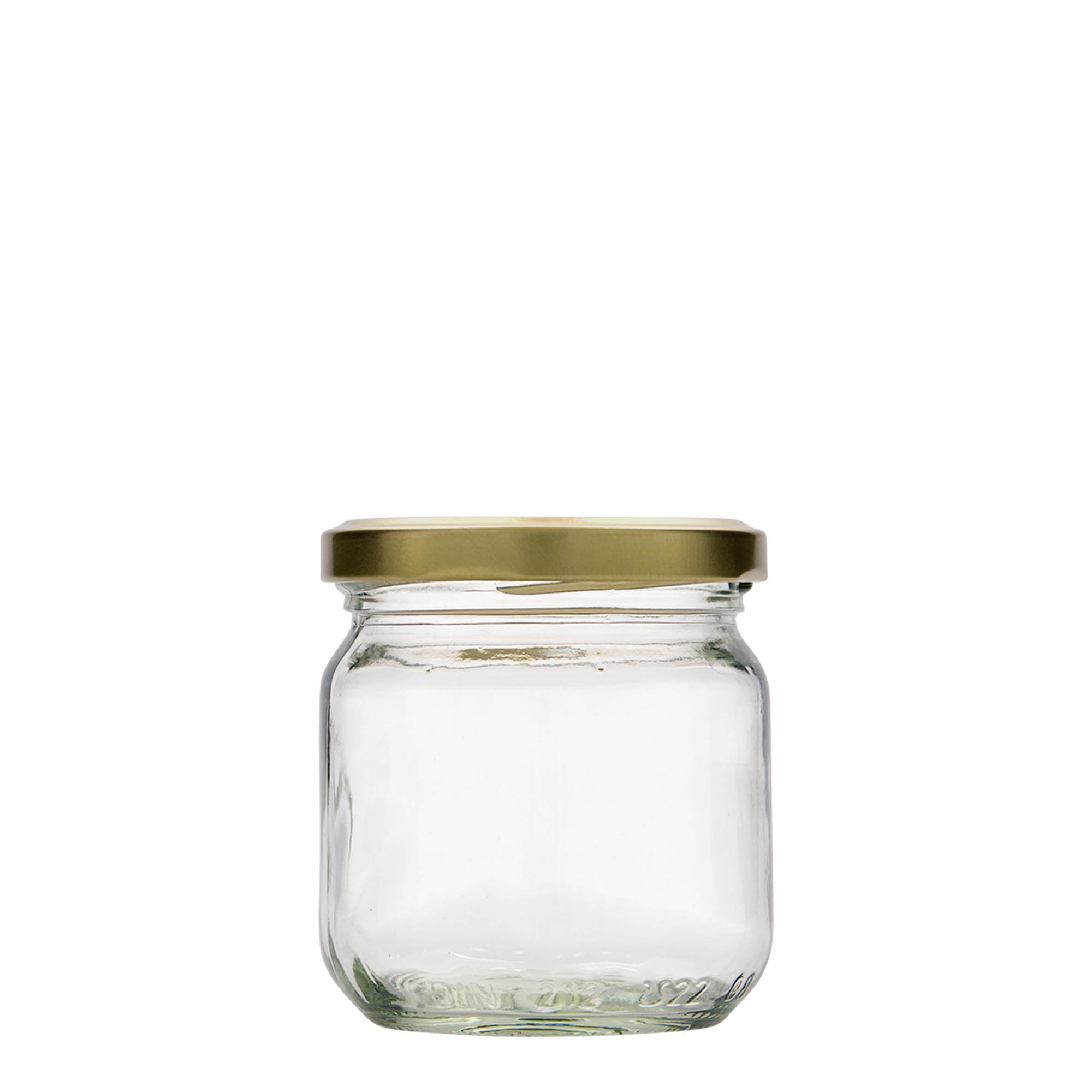 212 ml ronde glazen pot, opening: twist-off (TO 66)