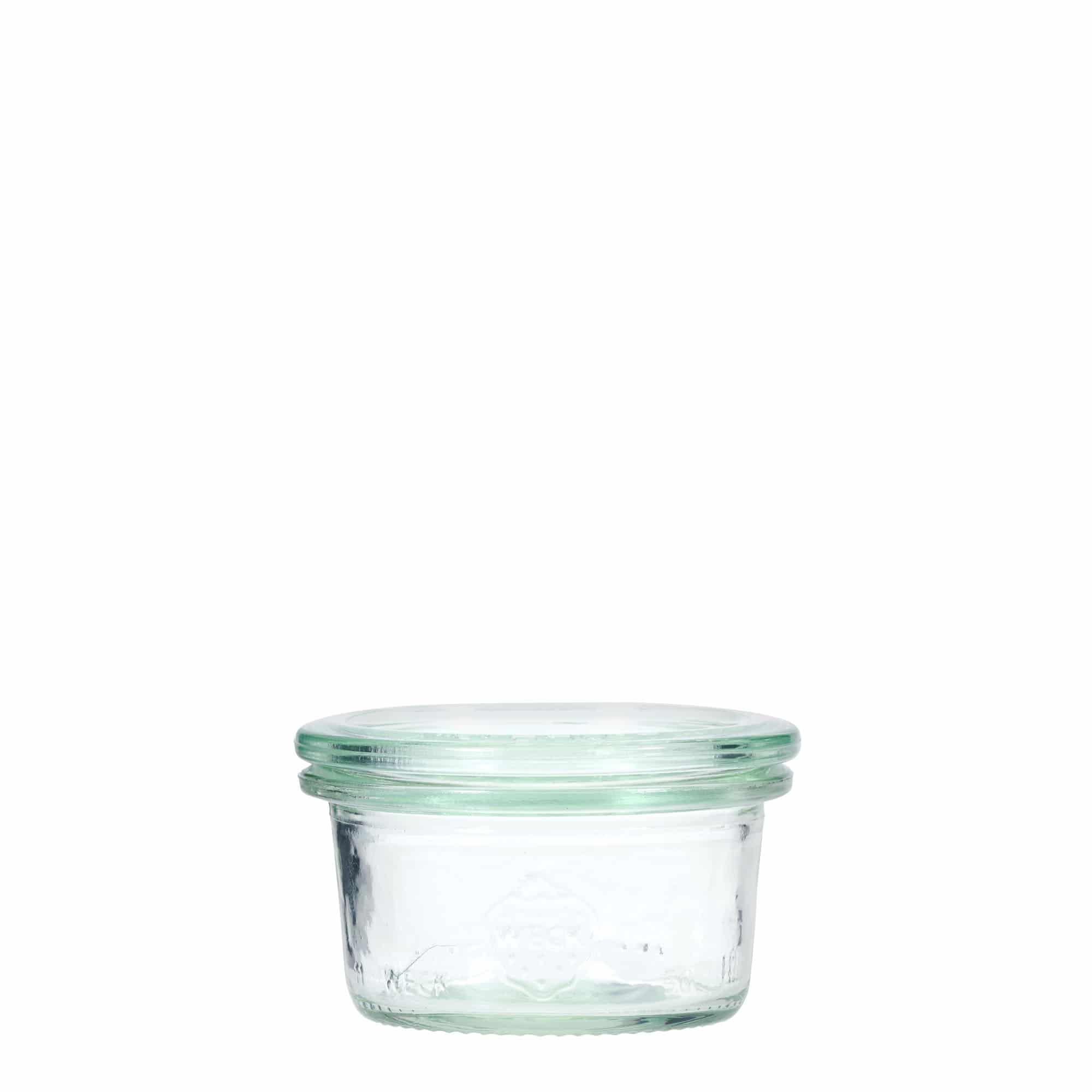 12x 50 ml WECK-stortglas met glazen deksel RR 60