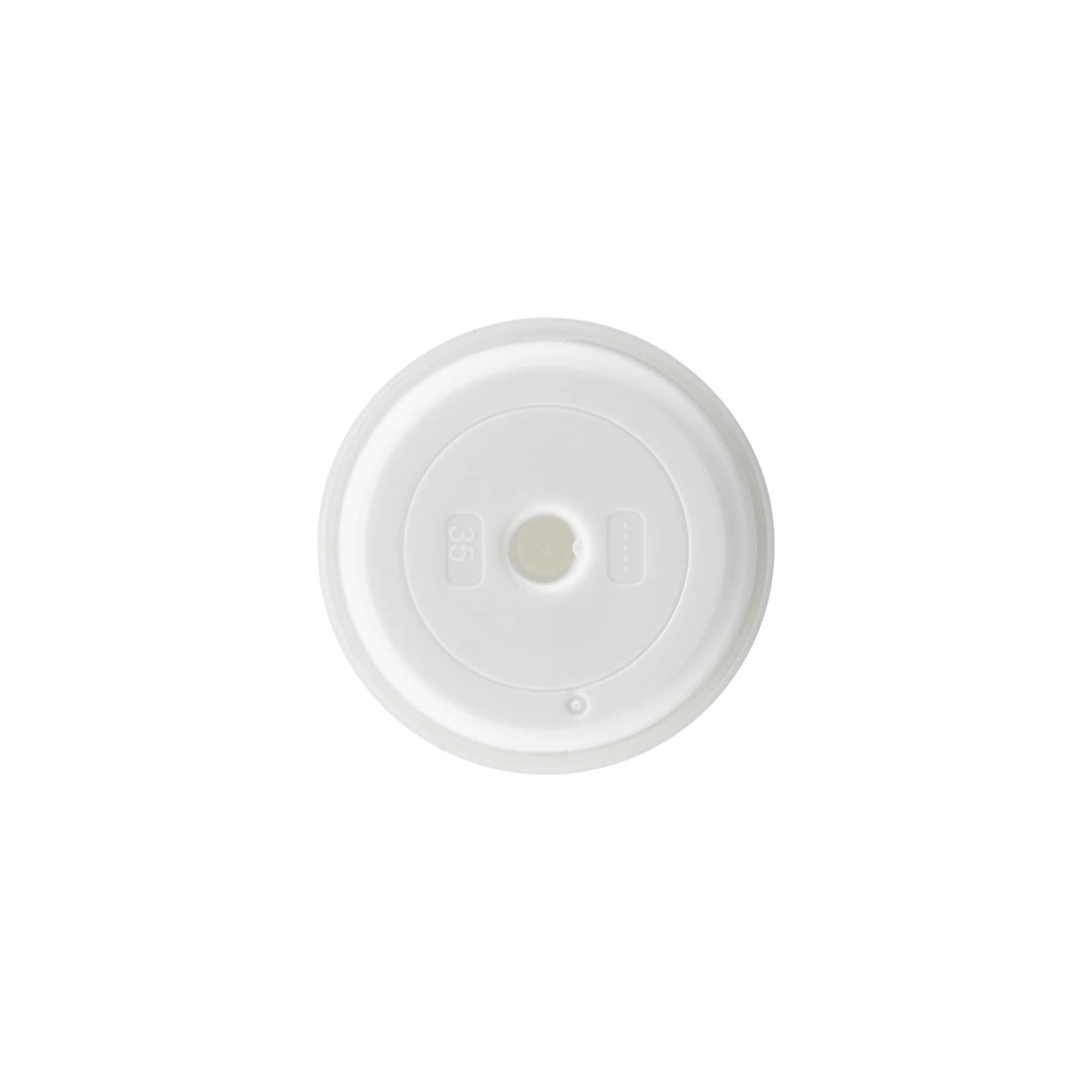 Airless Dispenser Pompkop 'Mezzo', PP-kunststof, wit