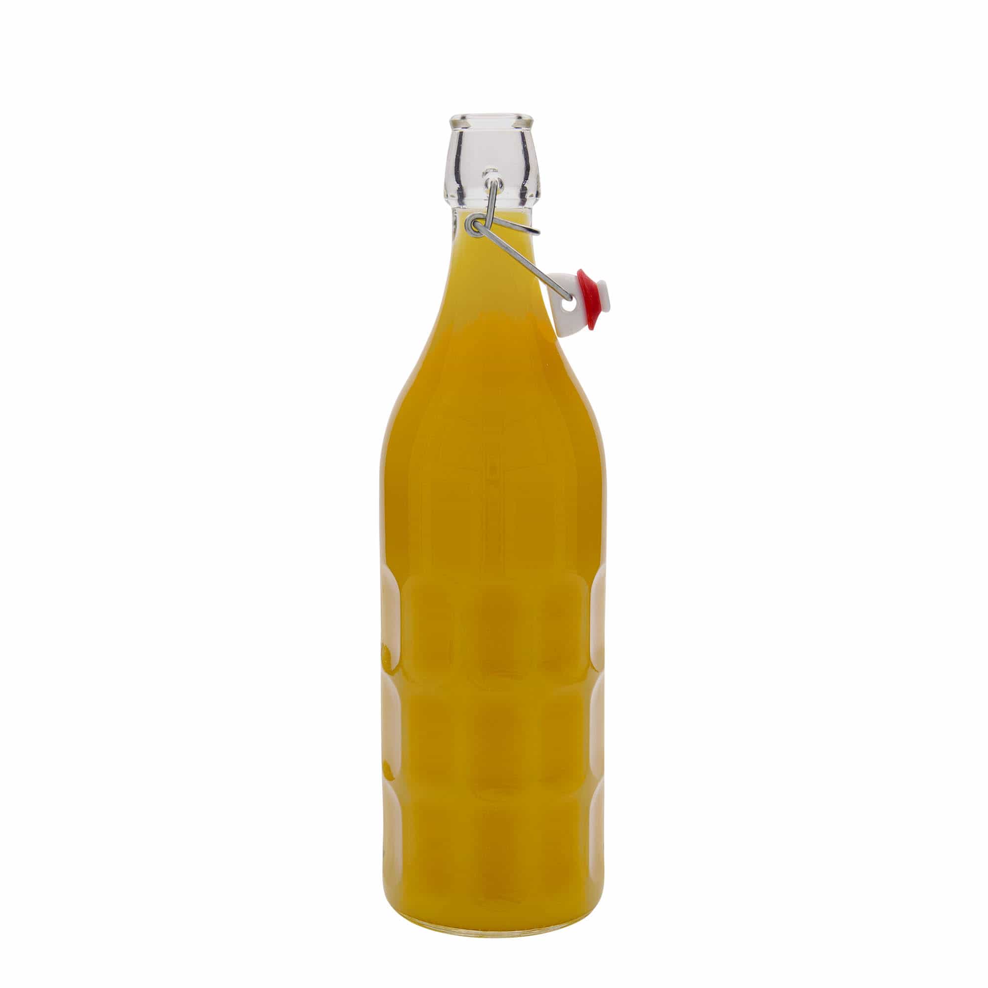 1.000 ml glazen fles Moresca, opening: beugelsluiting