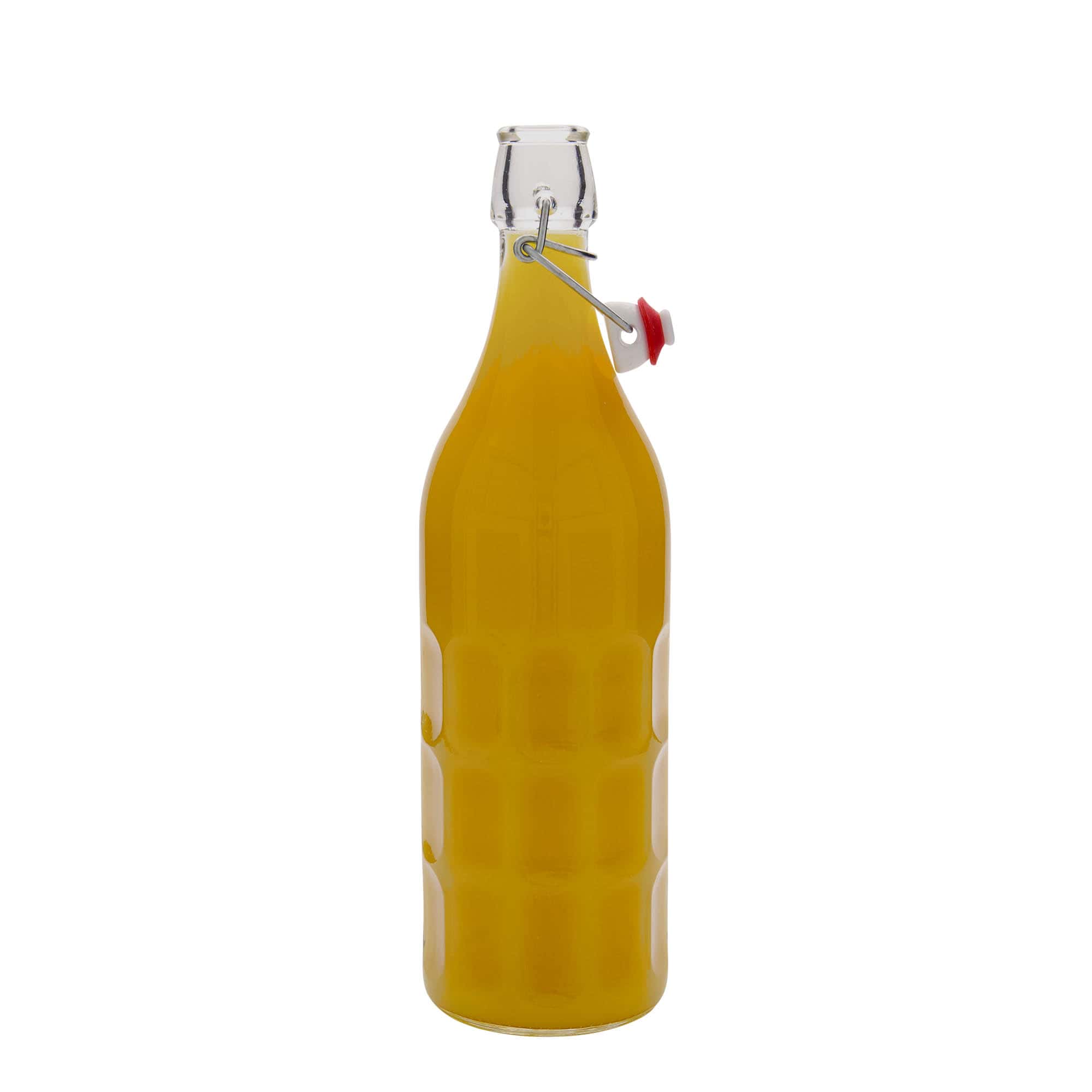 1.000 ml glazen fles Moresca, opening: beugelsluiting