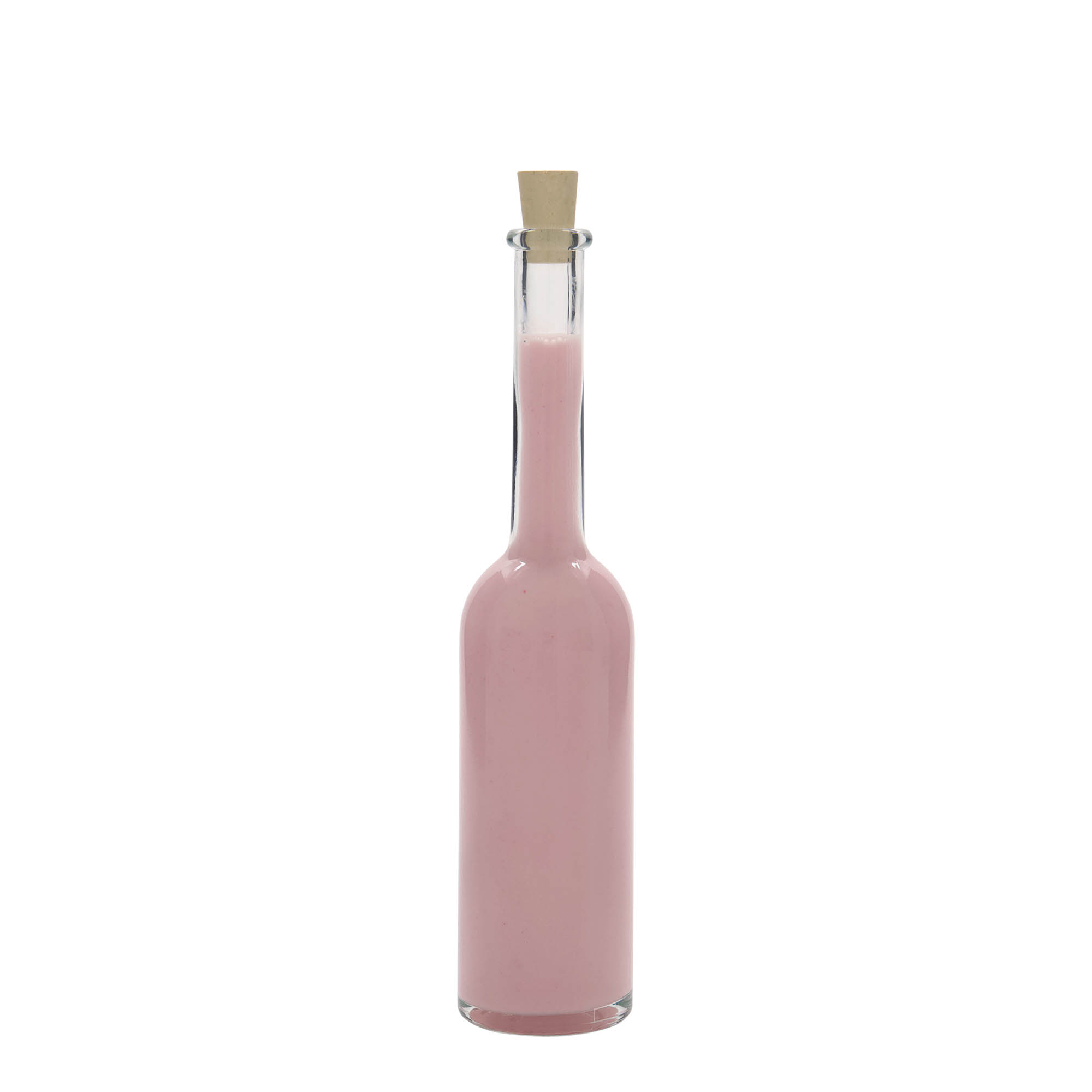 100 ml glazen fles 'Opera', opening: kurk 100 ml glazen fles 'Opera', opening: kurk