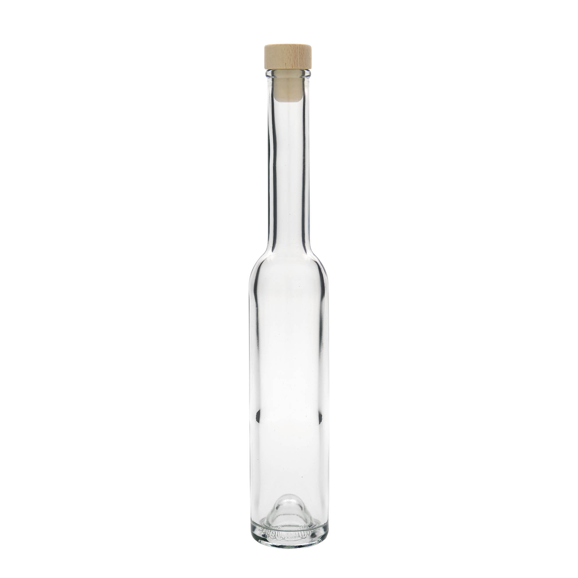 200 ml glazen fles 'Platina', opening: kurk