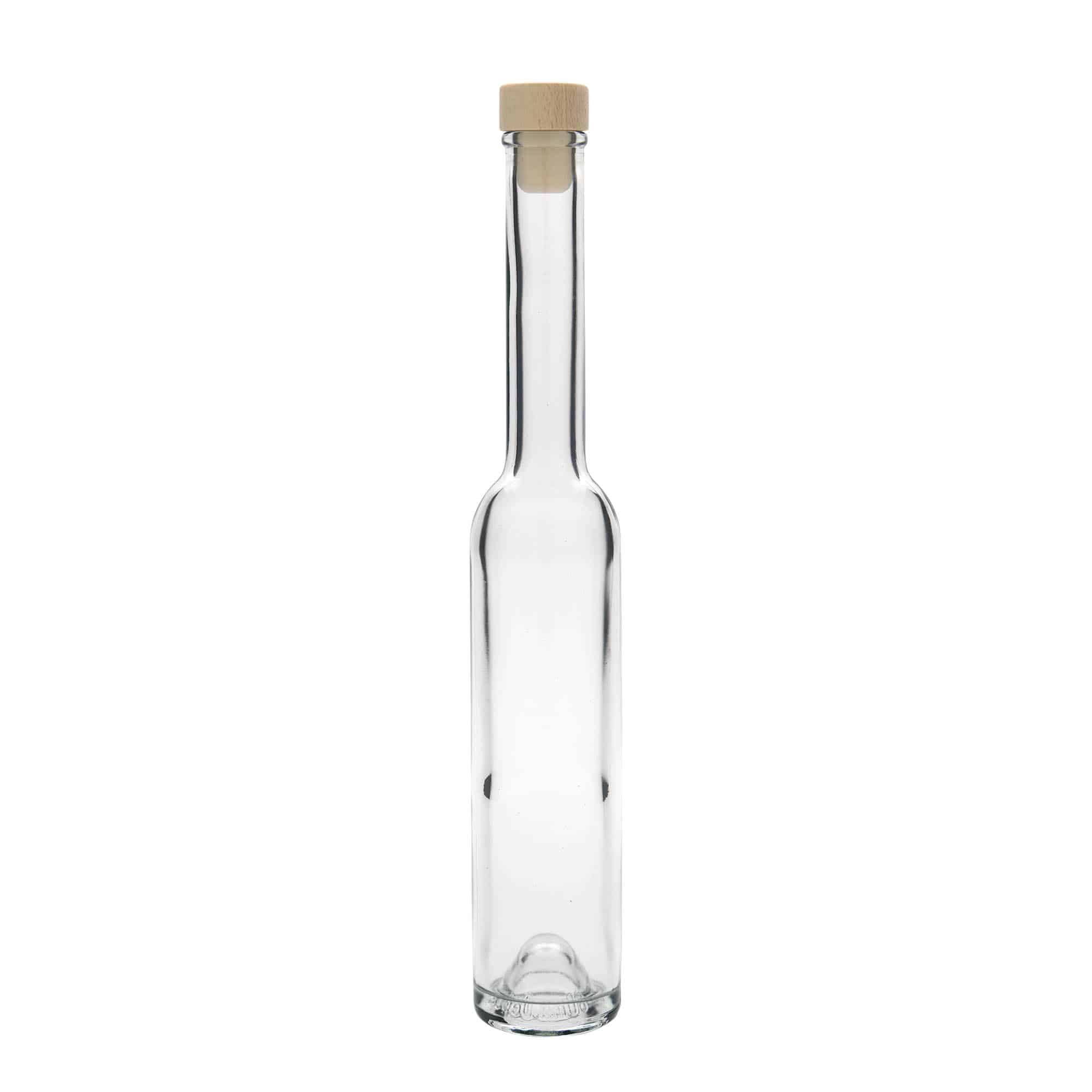 200 ml glazen fles 'Platina', opening: kurk