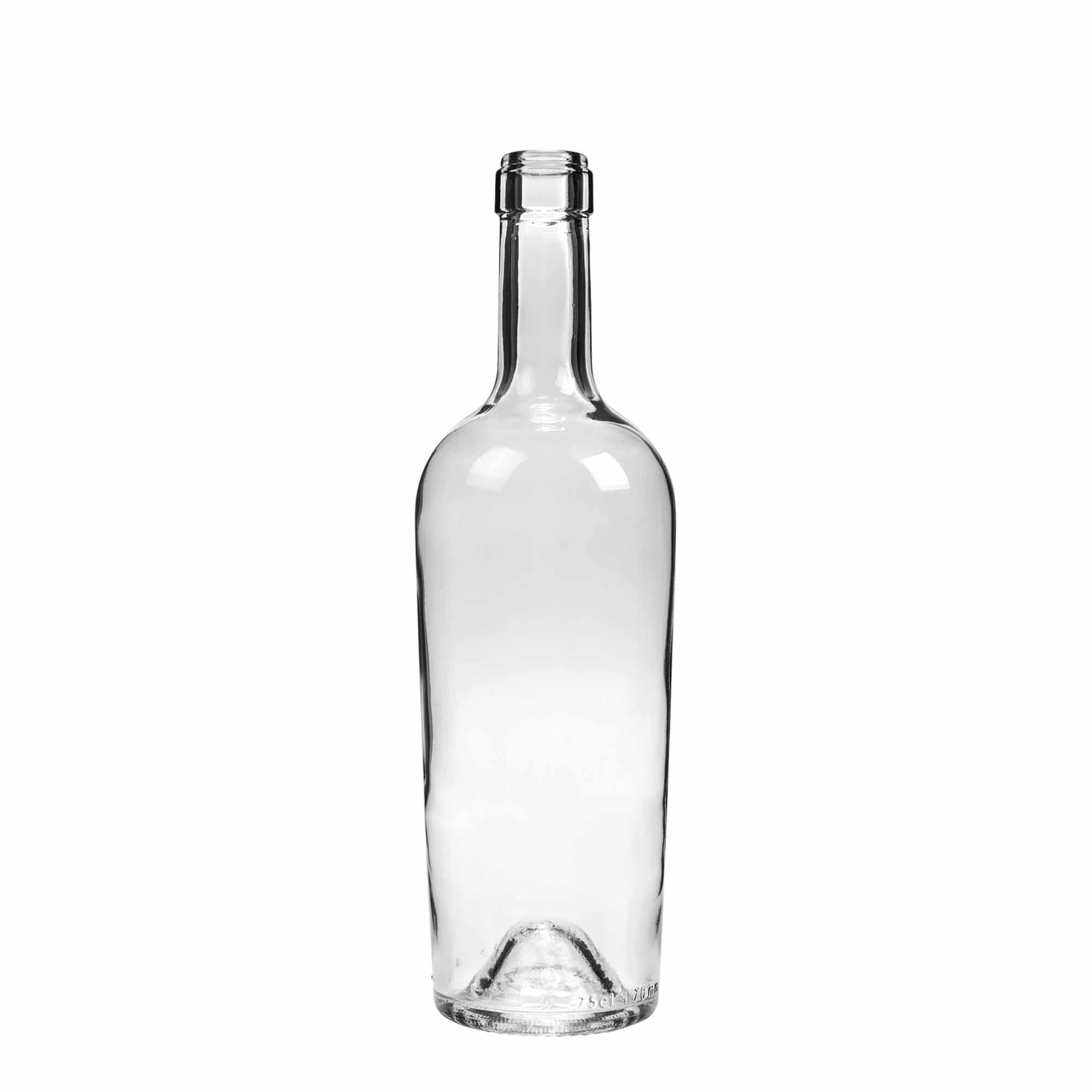 750 ml wijnfles 'Imperiale', hals: kurk