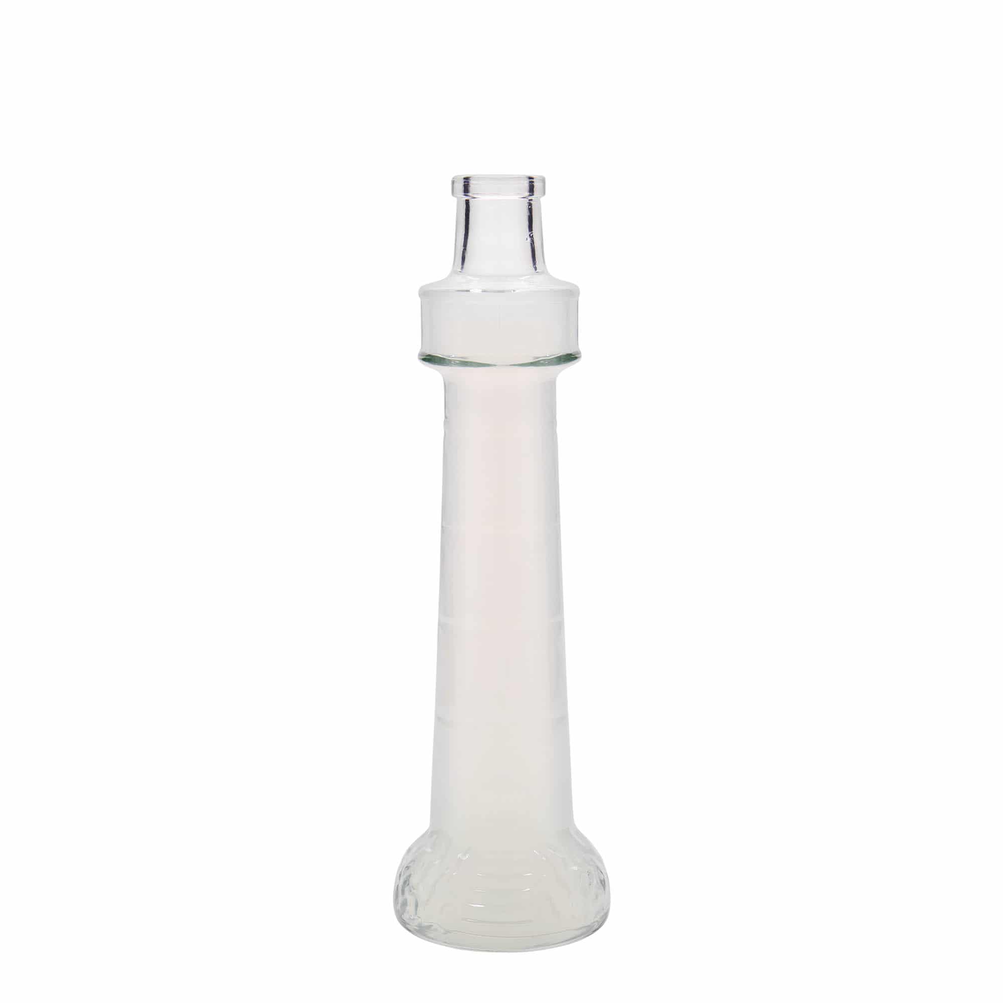 200 ml glazen fles 'Leuchtturm', opening: kurk