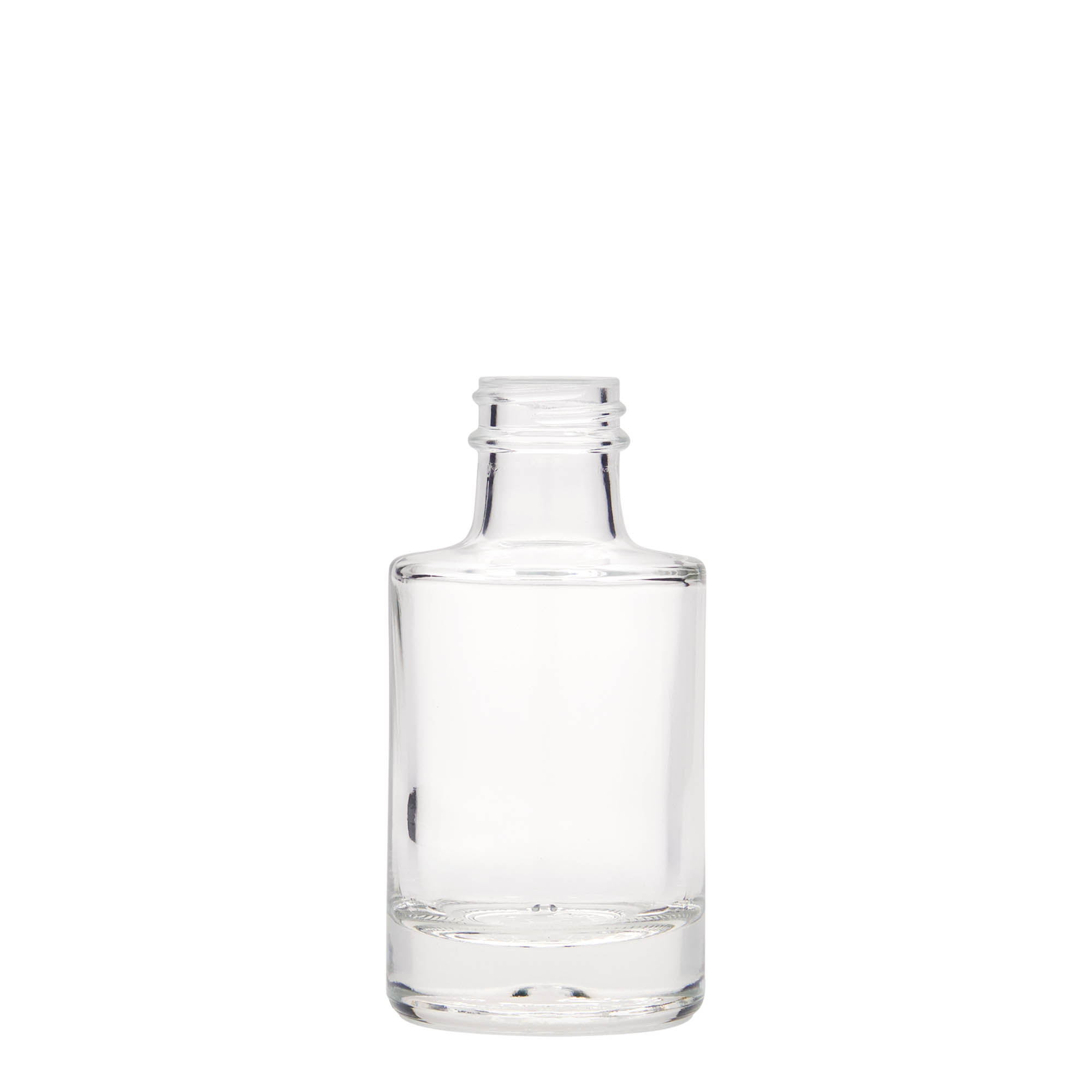 100 ml glazen fles 'Aventura', opening: GPI 28 100 ml glazen fles 'Aventura', opening: GPI 28