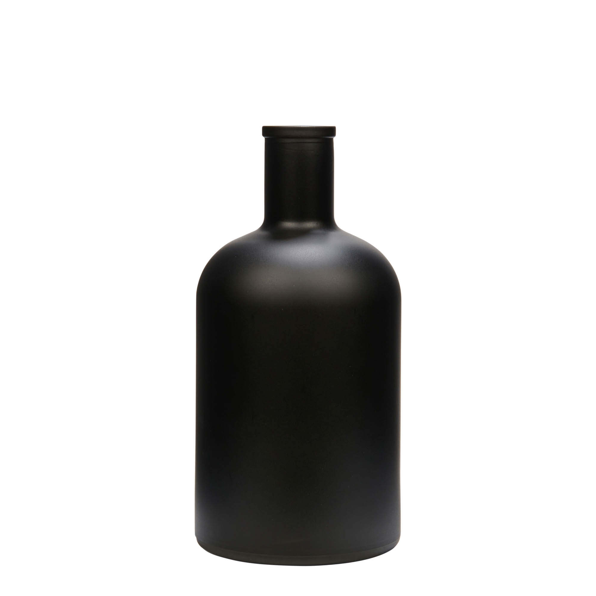 700 ml glazen fles 'Gerardino', zwart, opening: kurk 700 ml glazen fles 'Gerardino', zwart, opening: kurk