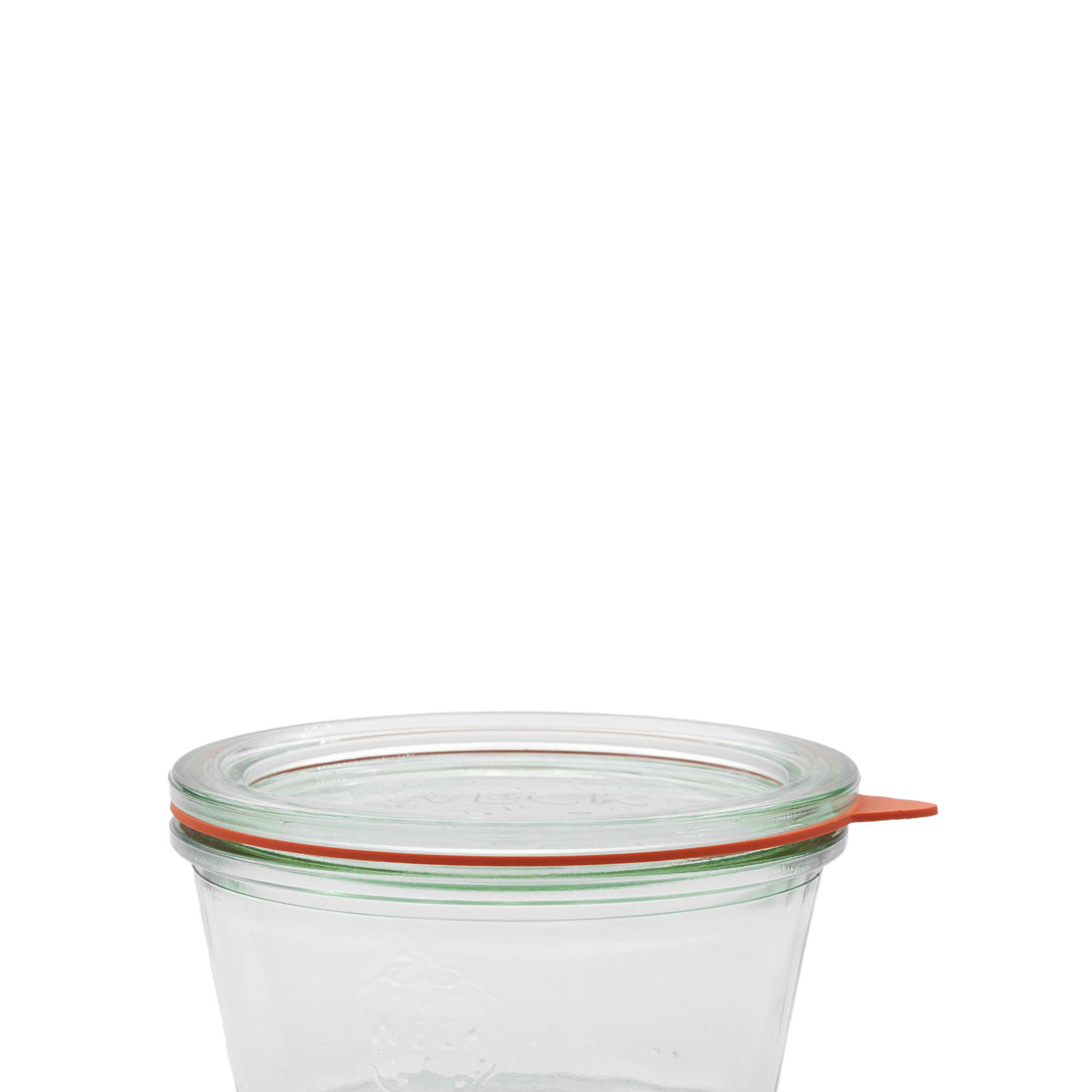 WECK-inmaakring RR100 #, rood, opening: ronde rand WECK-inmaakring RR100 #, rood, opening: ronde rand