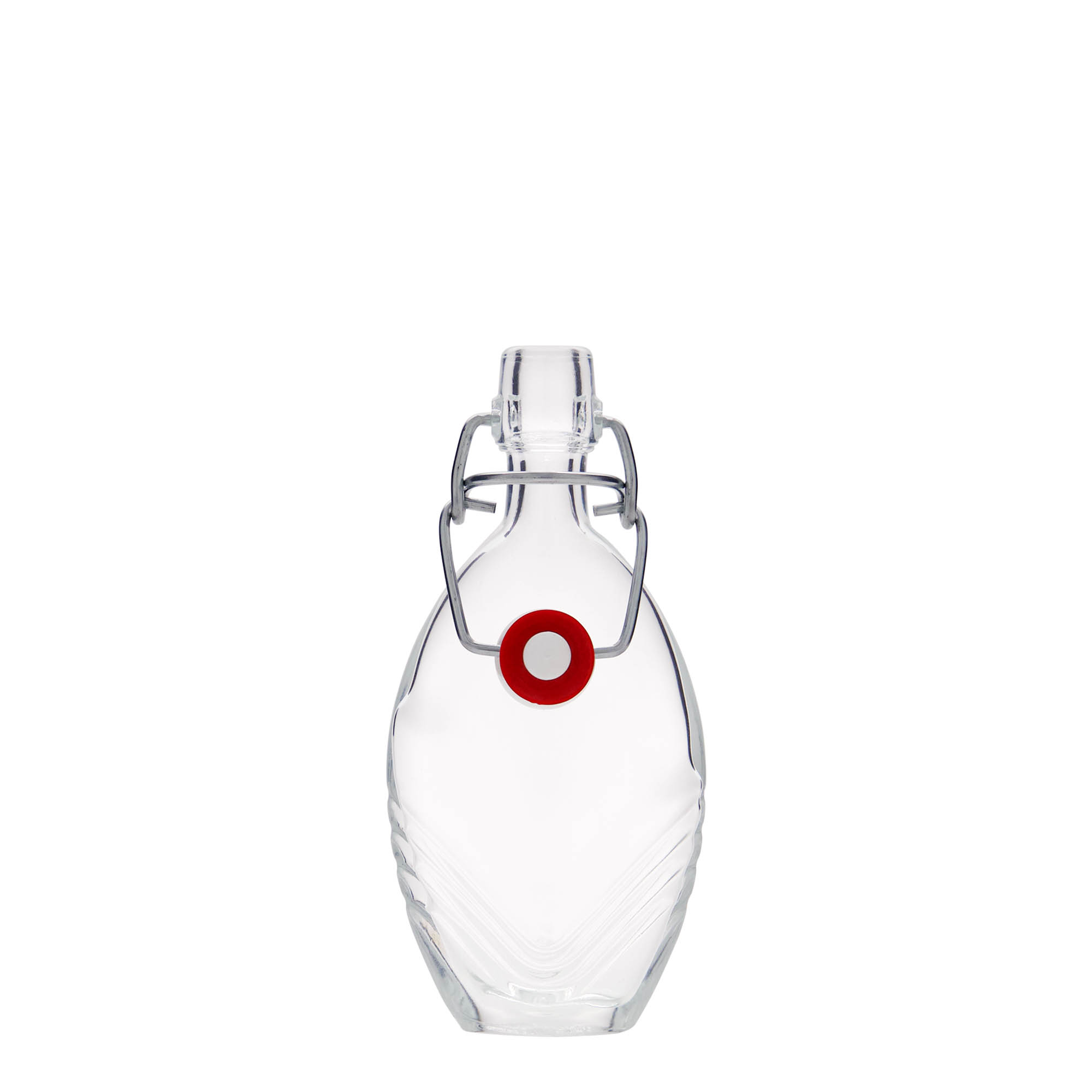 40 ml glazen fles 'Florence', ovaal, opening: beugelverschluss