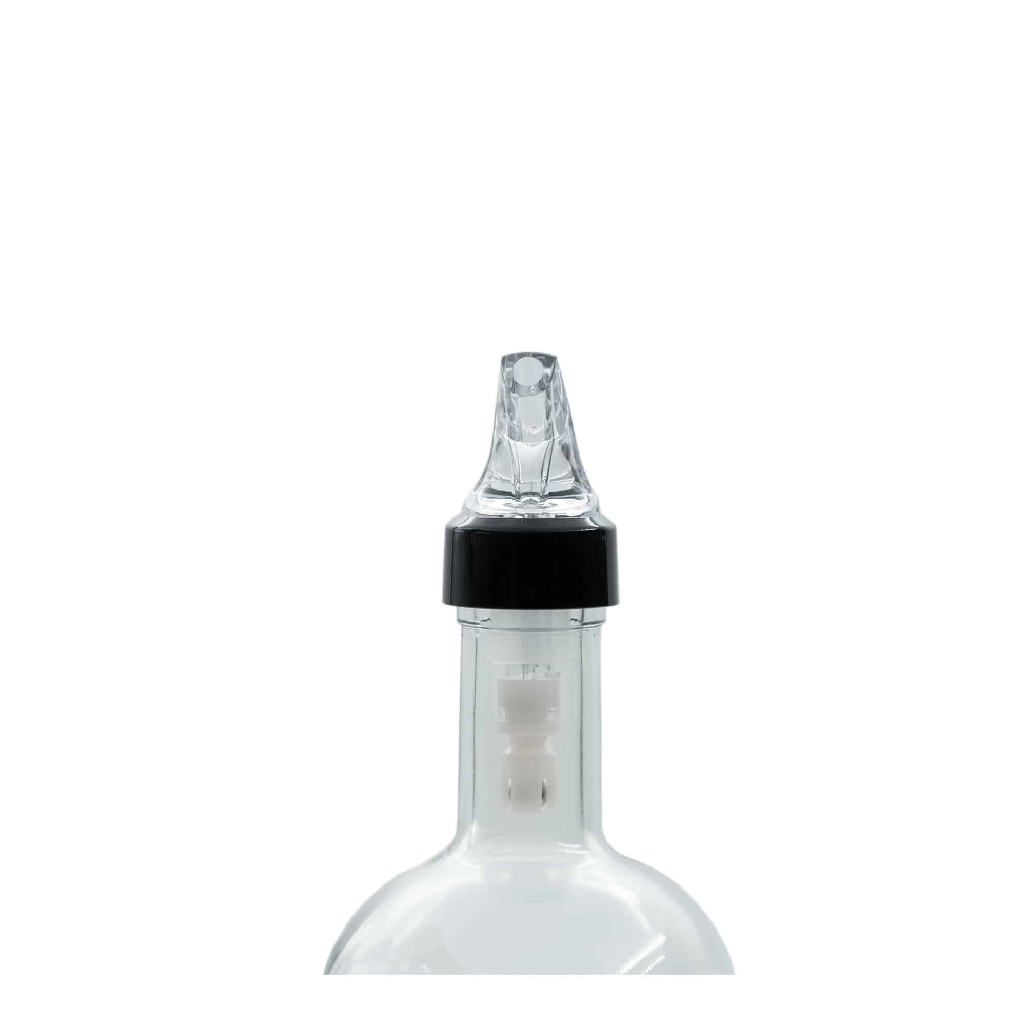 Doseerdop 'Auto Pour' 5 cl, PE-kunststof, transparant