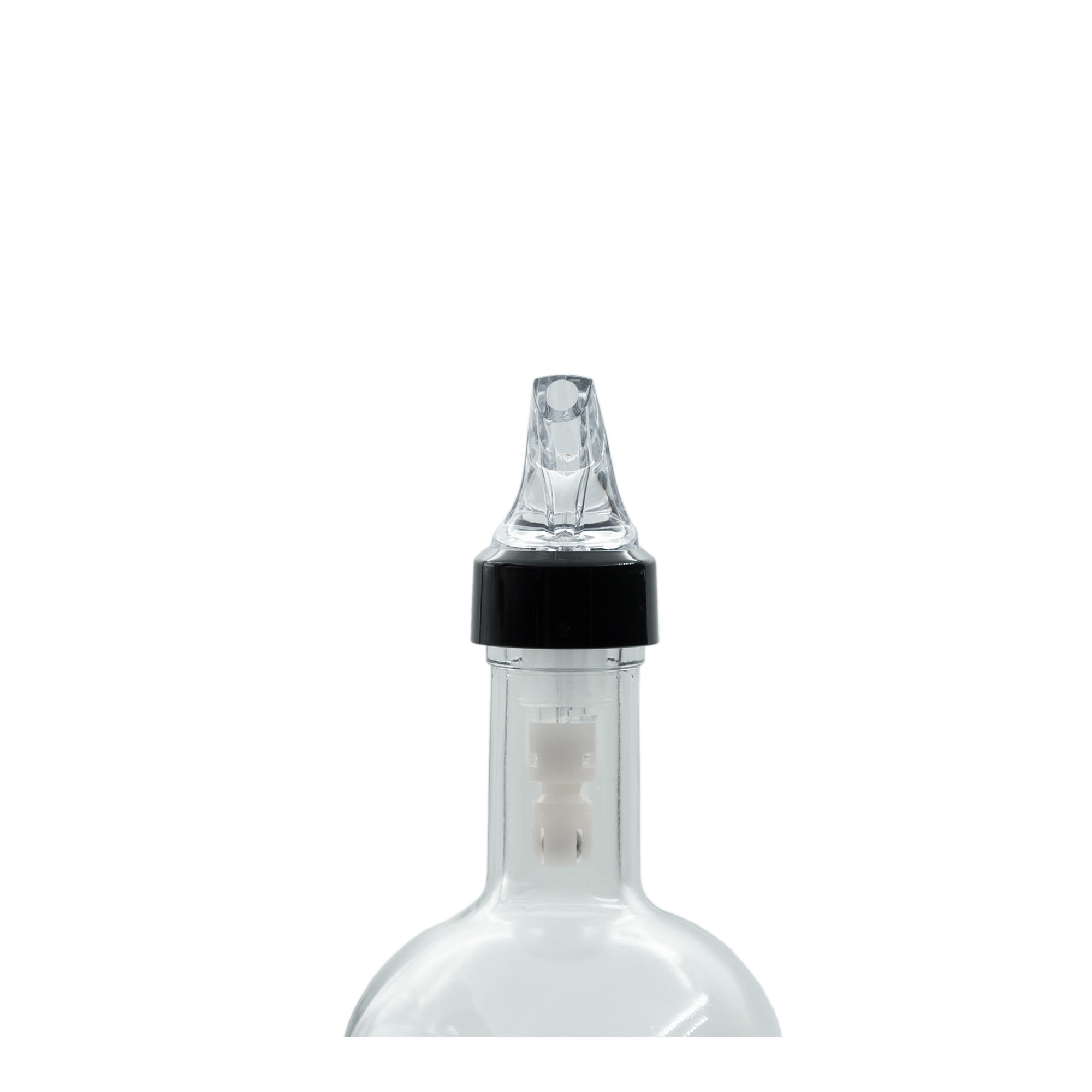 Doseerdop 'Auto Pour' 5 cl, PE-kunststof, transparant