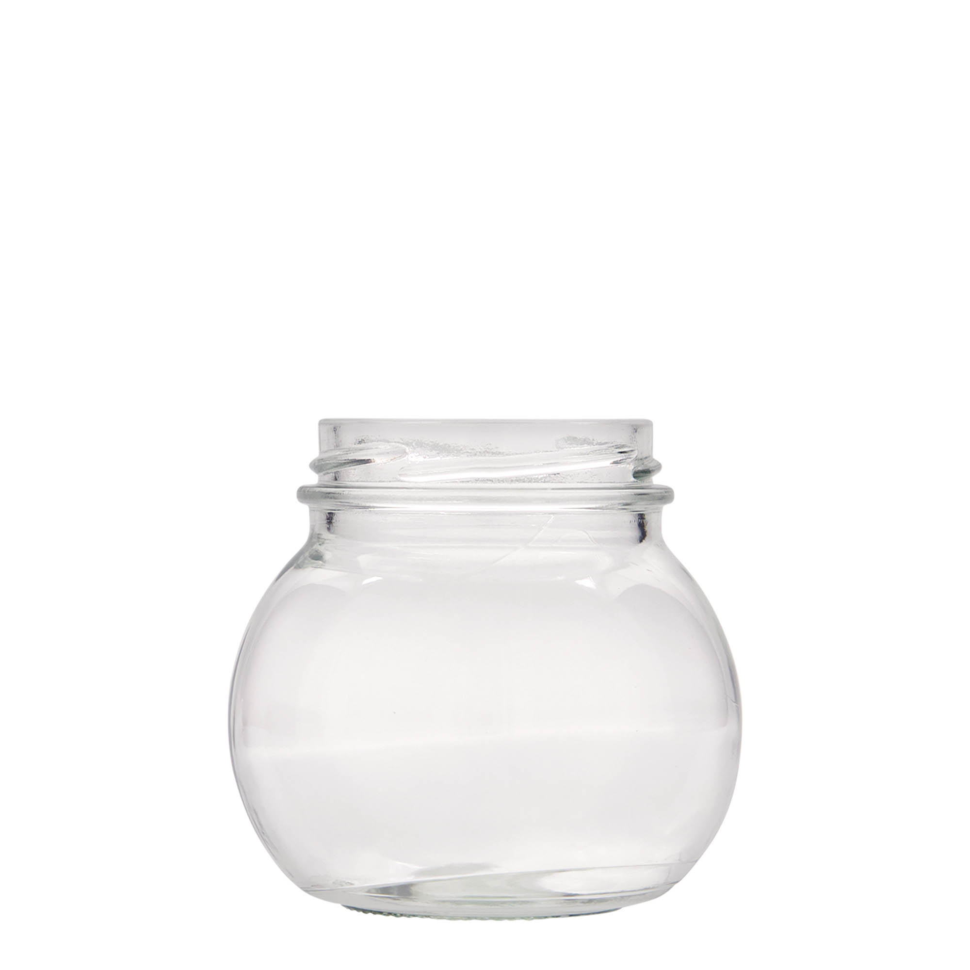 314 ml bolvormig glas, opening: Twist-Off (TO 63) 314 ml bolvormig glas, opening: Twist-Off (TO 63)
