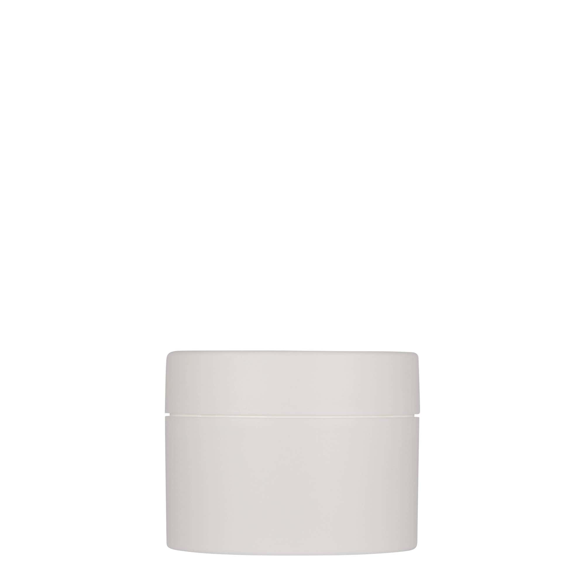 100 ml kunststofbus 'Antonella', PP, wit, opening: schroefdop