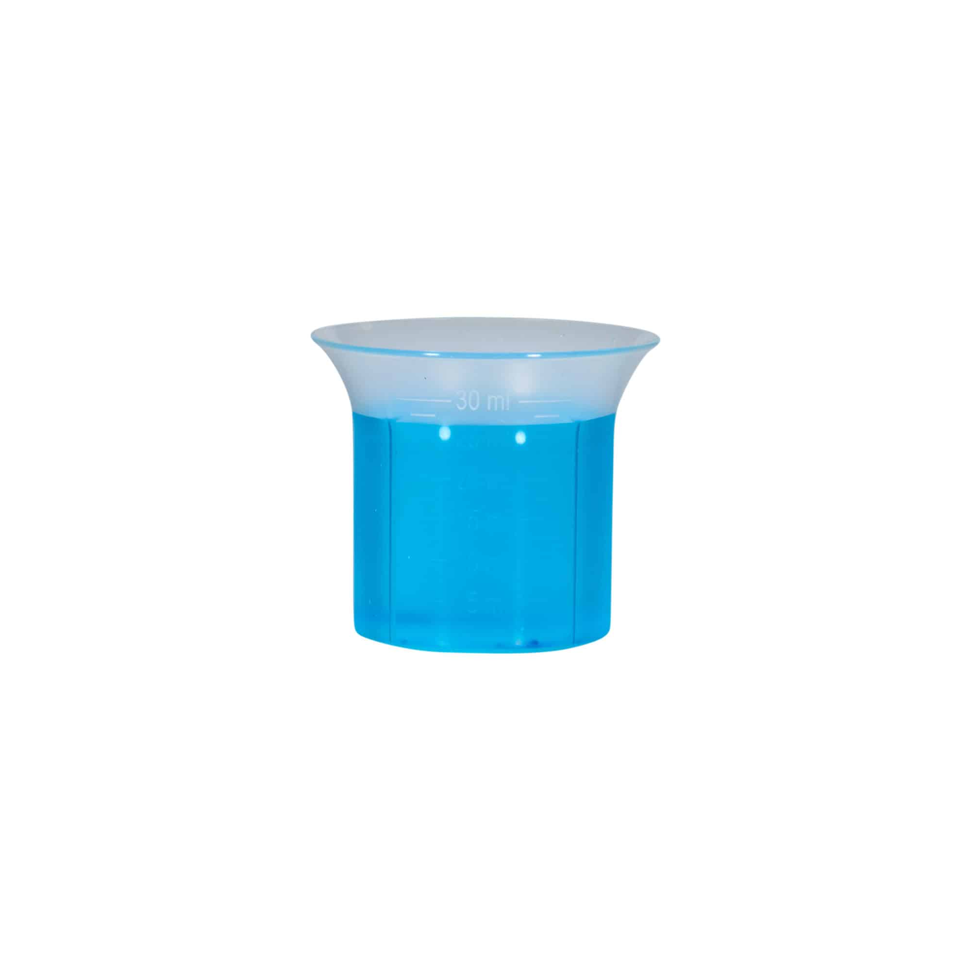 Maatbeker 5-30 ml, PP-kunststof