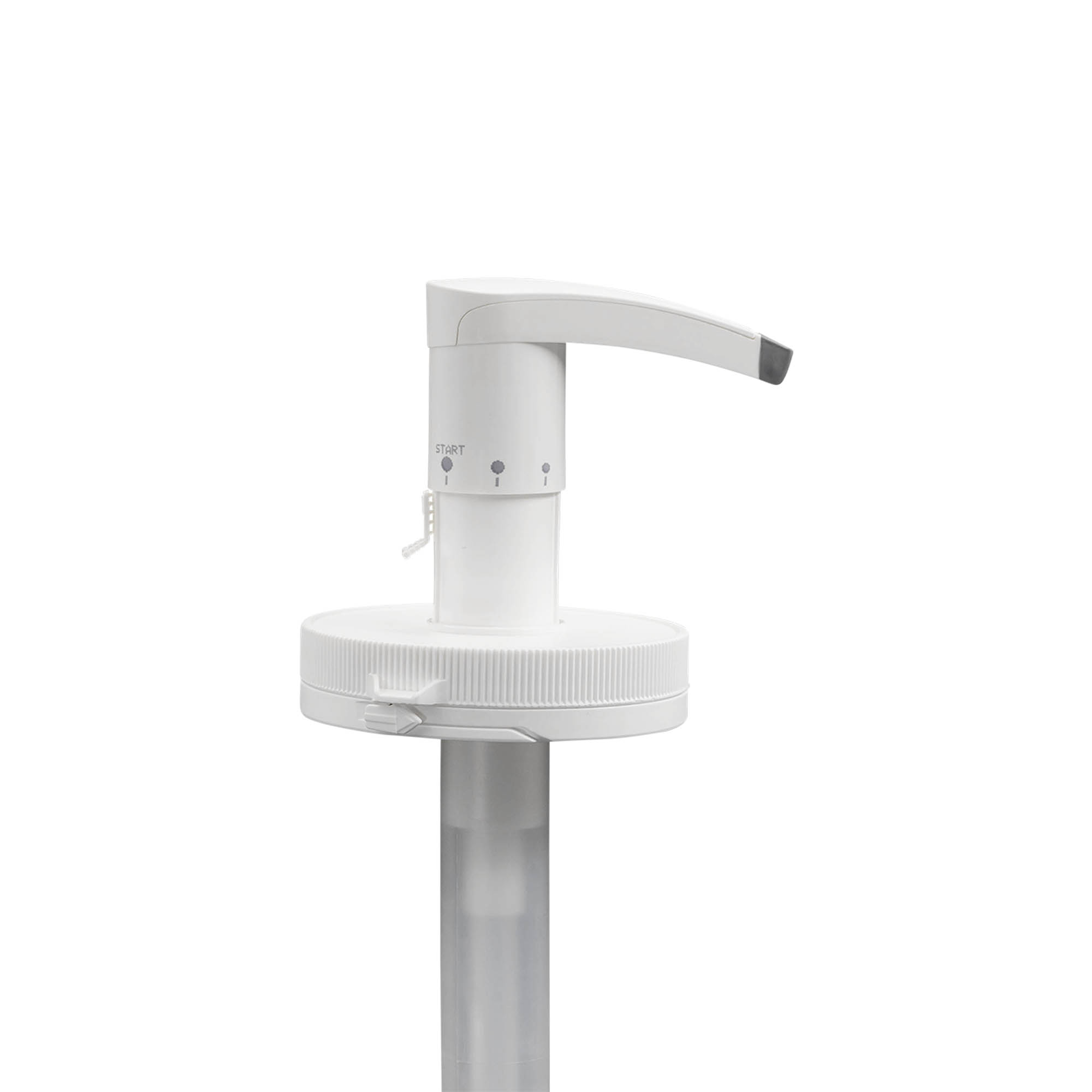 Dispenserpomp voor 655 ml 'Securibox', PE-kunststof, wit, voor opening: schroefdop